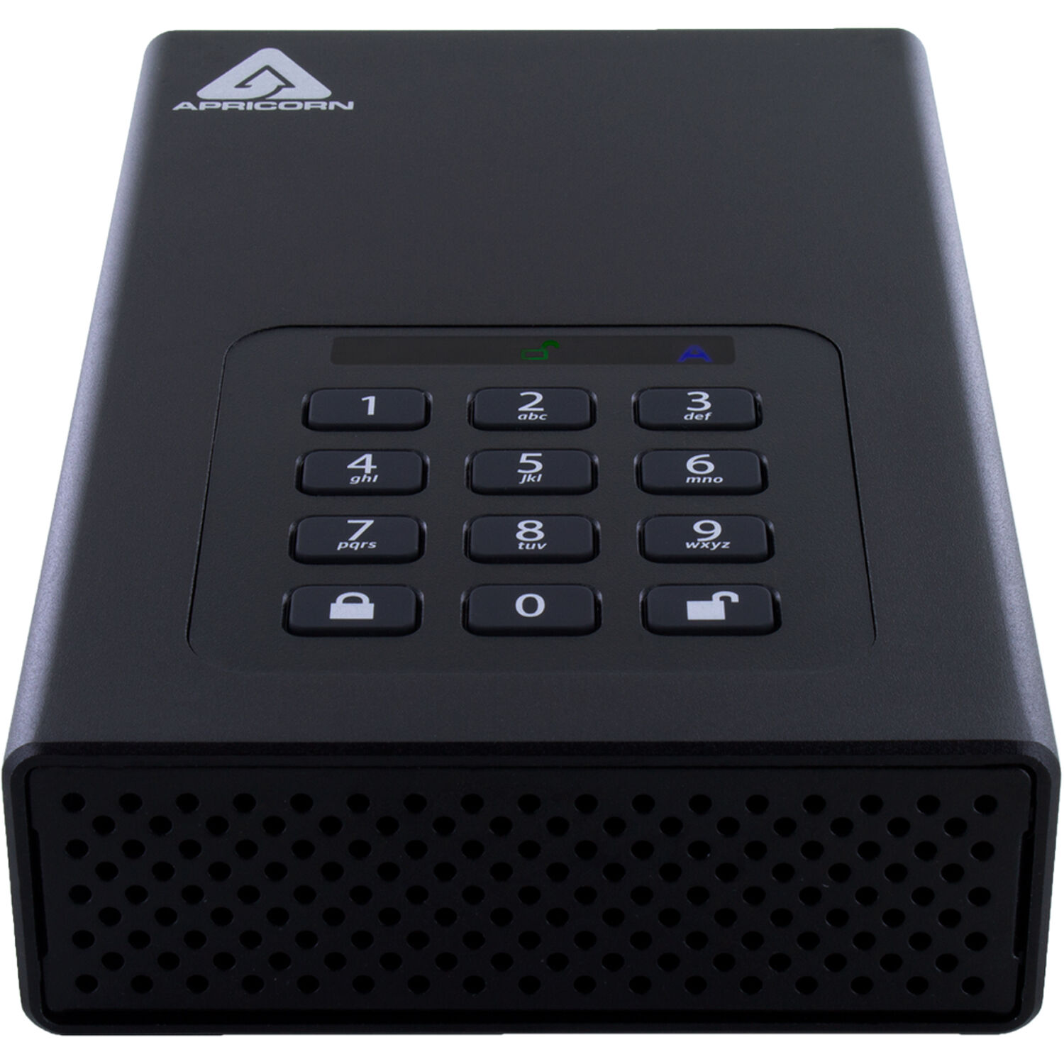 Apricorn 18TB AEGIS PADLOCK DT encrypted desktop external hard drive — view 4