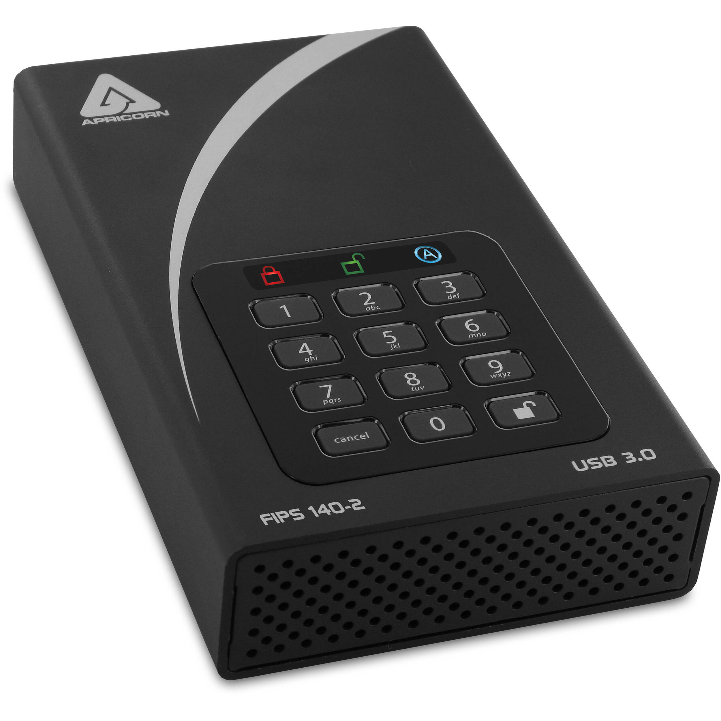 Apricorn 16TB USB 3.0 FIPS Validated Encrypted Drive | Hardware Encryption