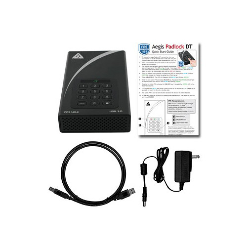 FIPS VALIDATED,8TB USB3.0 256B ENCRYPTN — view 3