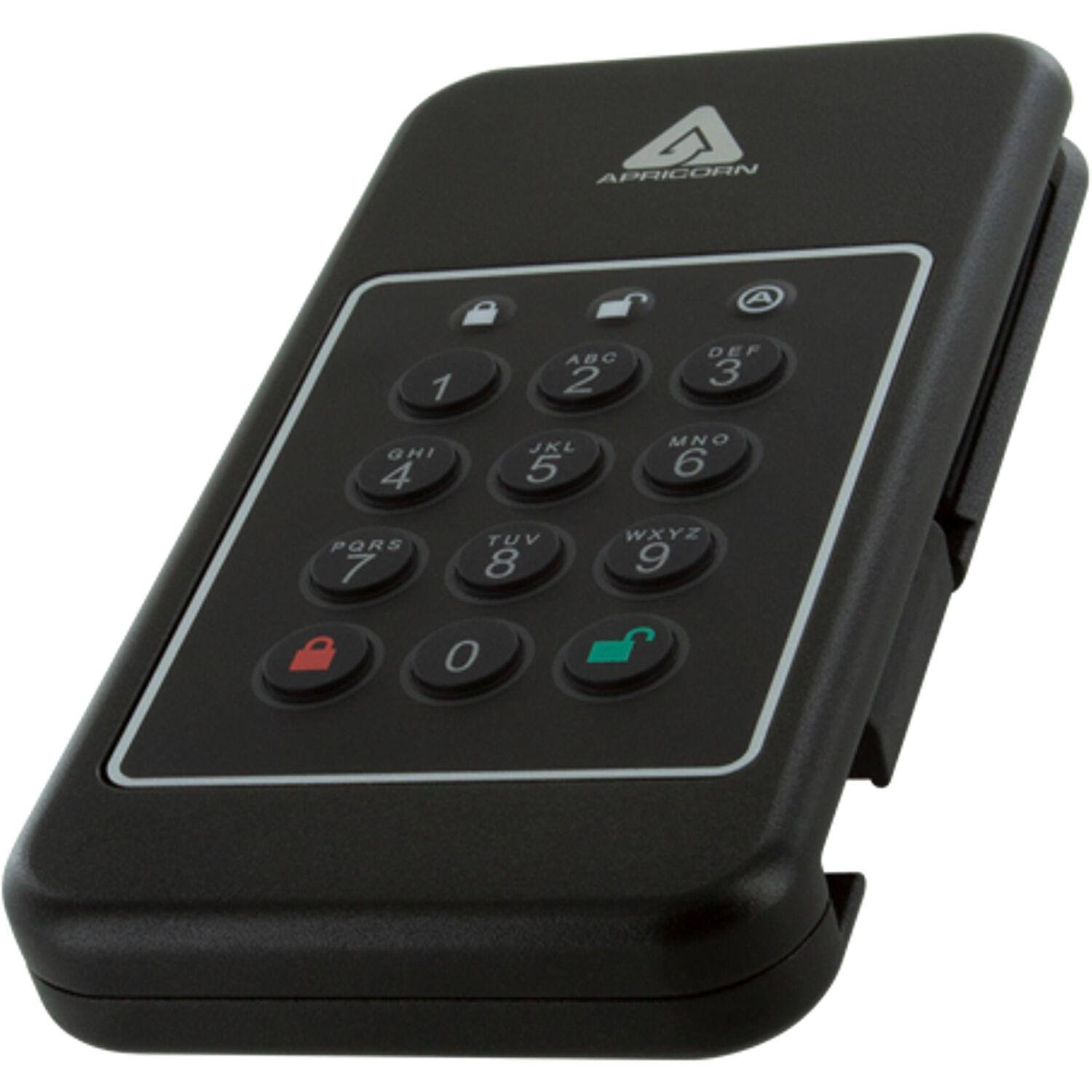 Apricorn Aegis NVX 2TB rugged encrypted USB 3.0 external SSD — view 3