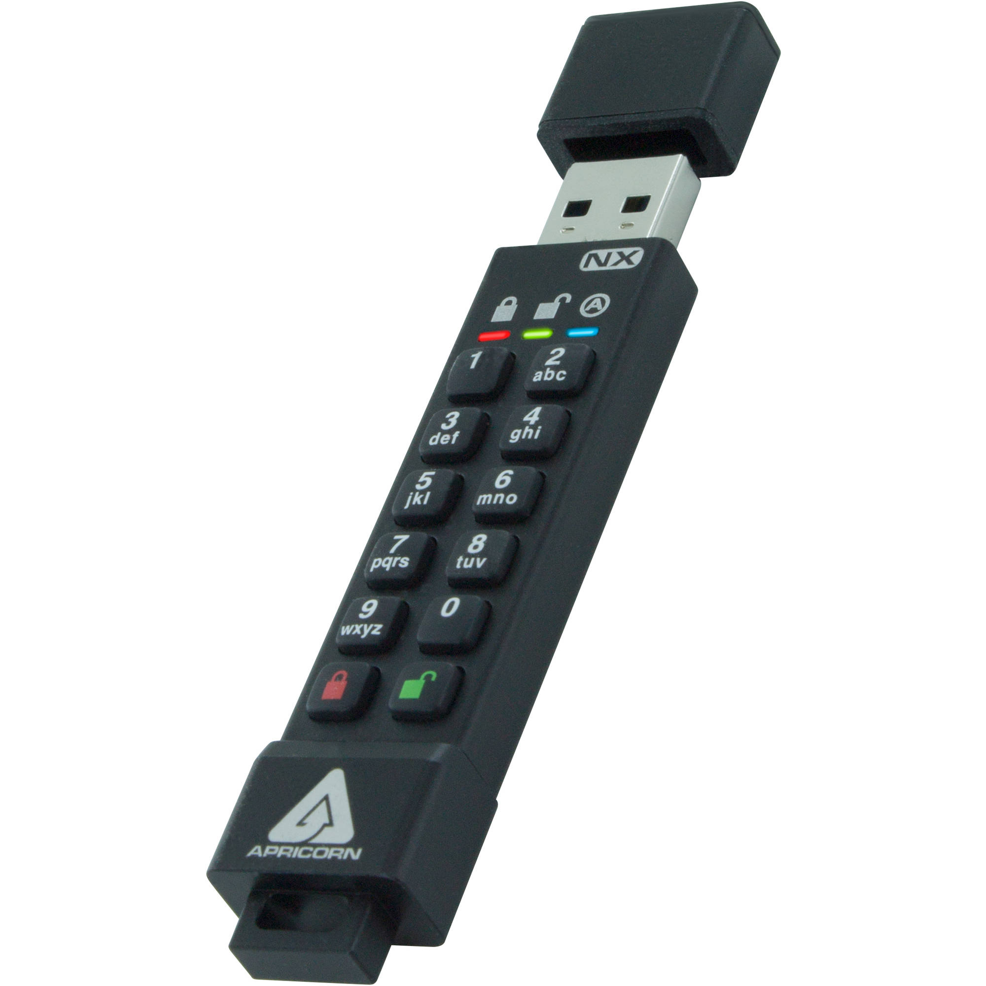 Apricorn ASK3-NX-16GB 16GB USB 3.0 encrypted secure flash drive with AES XTS protection — view 3