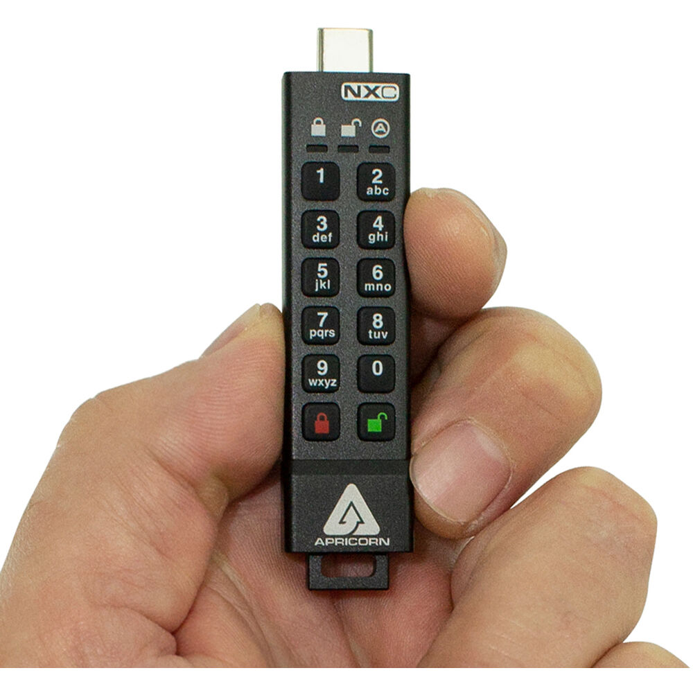 Apricorn ASK3-NXC-16GB 16GB USB flash drive with 256-bit AES XTS hardware encryption — view 4