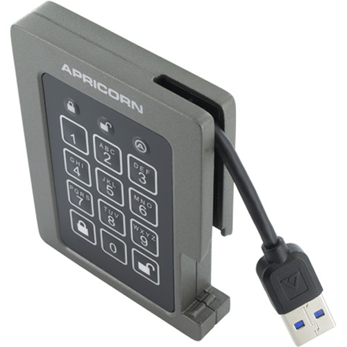 AEGISPADLOCK SSD 1TB USB3.0 ENCRYPTED DR — view 2