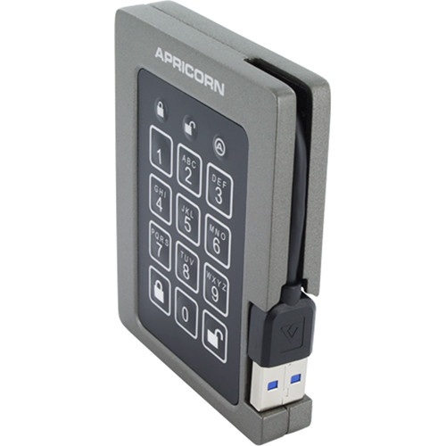 AEGISPADLOCK SSD 1TB USB3.0 ENCRYPTED DR — view 3