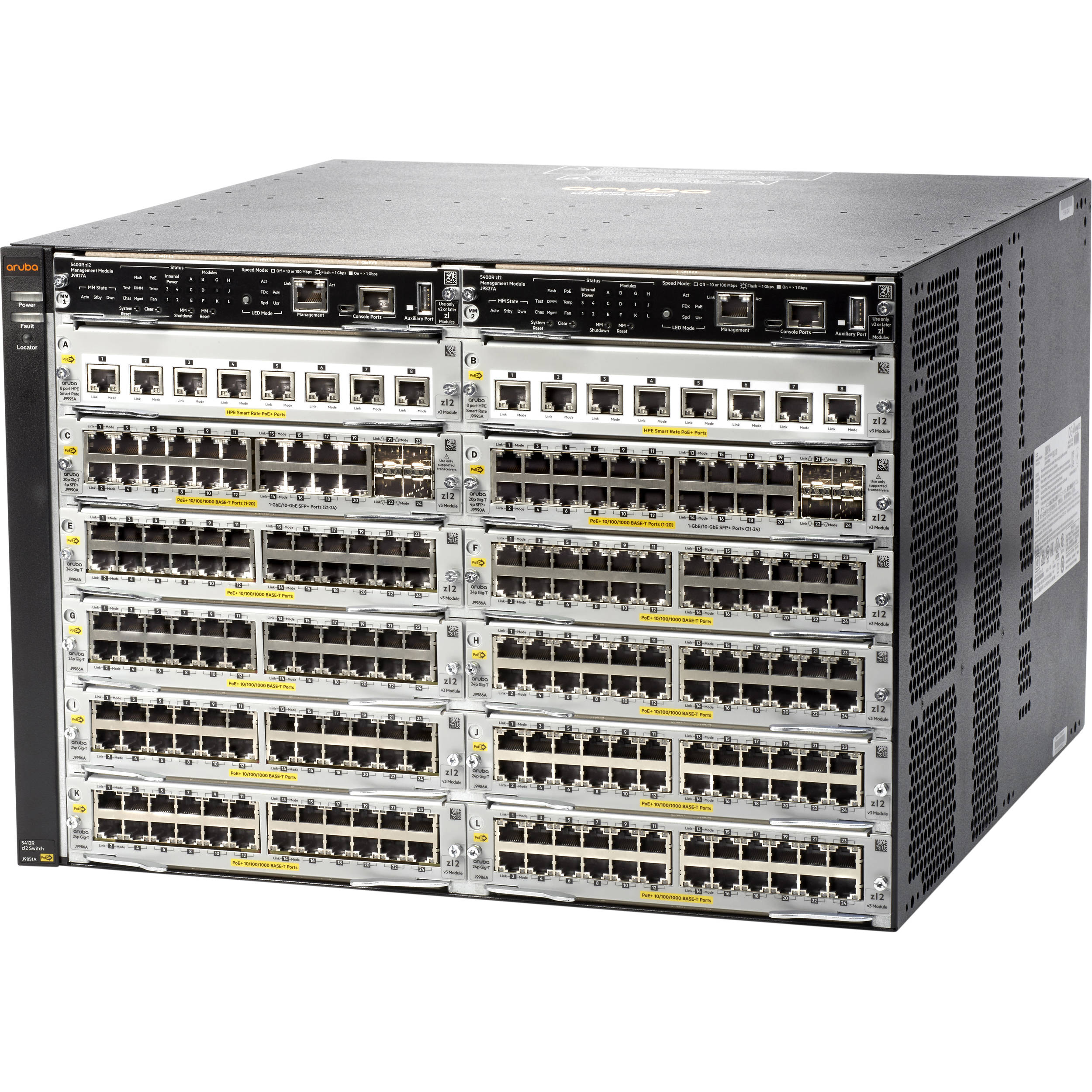 Aruba 5412R zl2 swtch — view 3