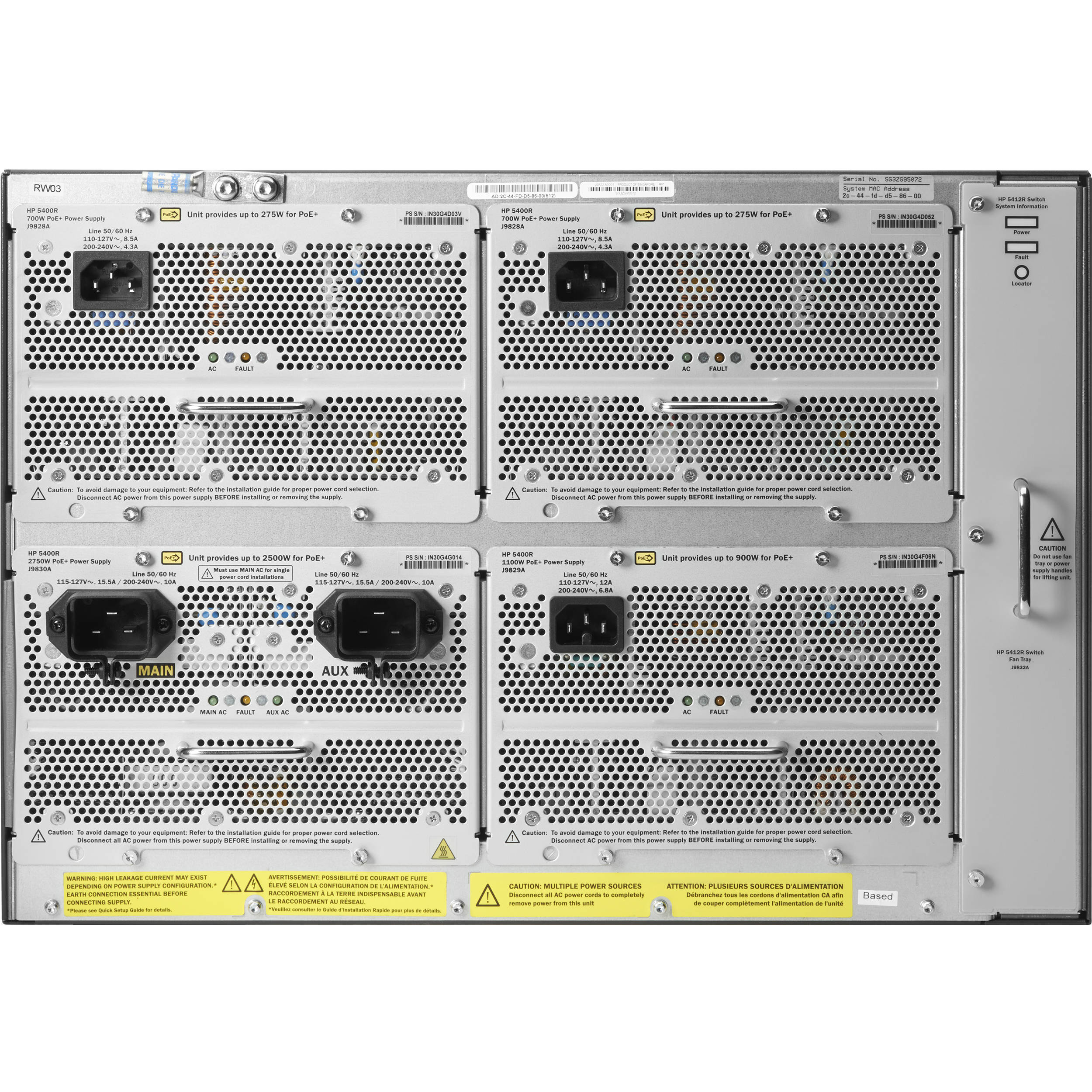 Aruba 5412R zl2 swtch — view 7