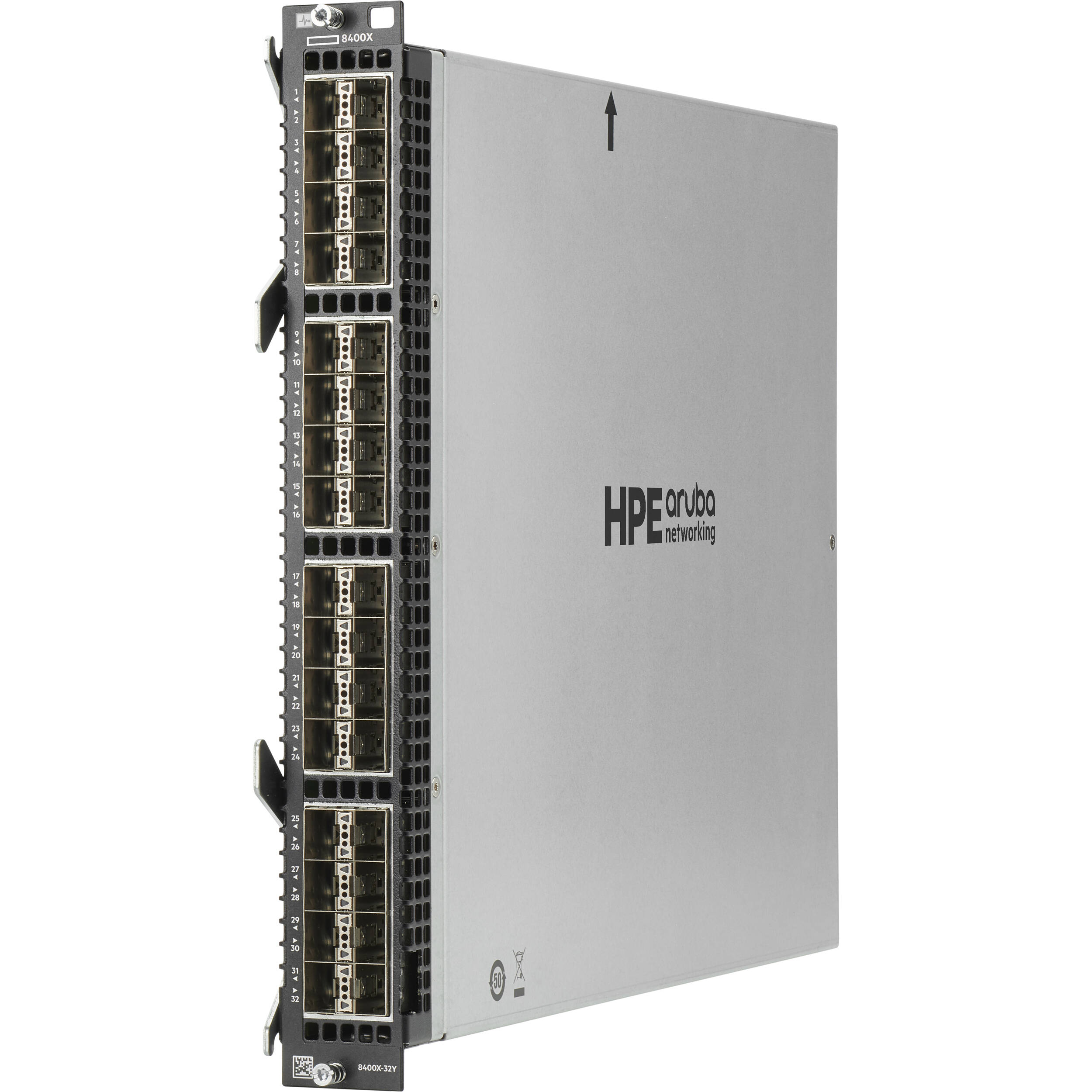 Aruba 8400X 32-port 10GbE SFP/SFP+ module with MACsec support for secure chassis expansion — view 3