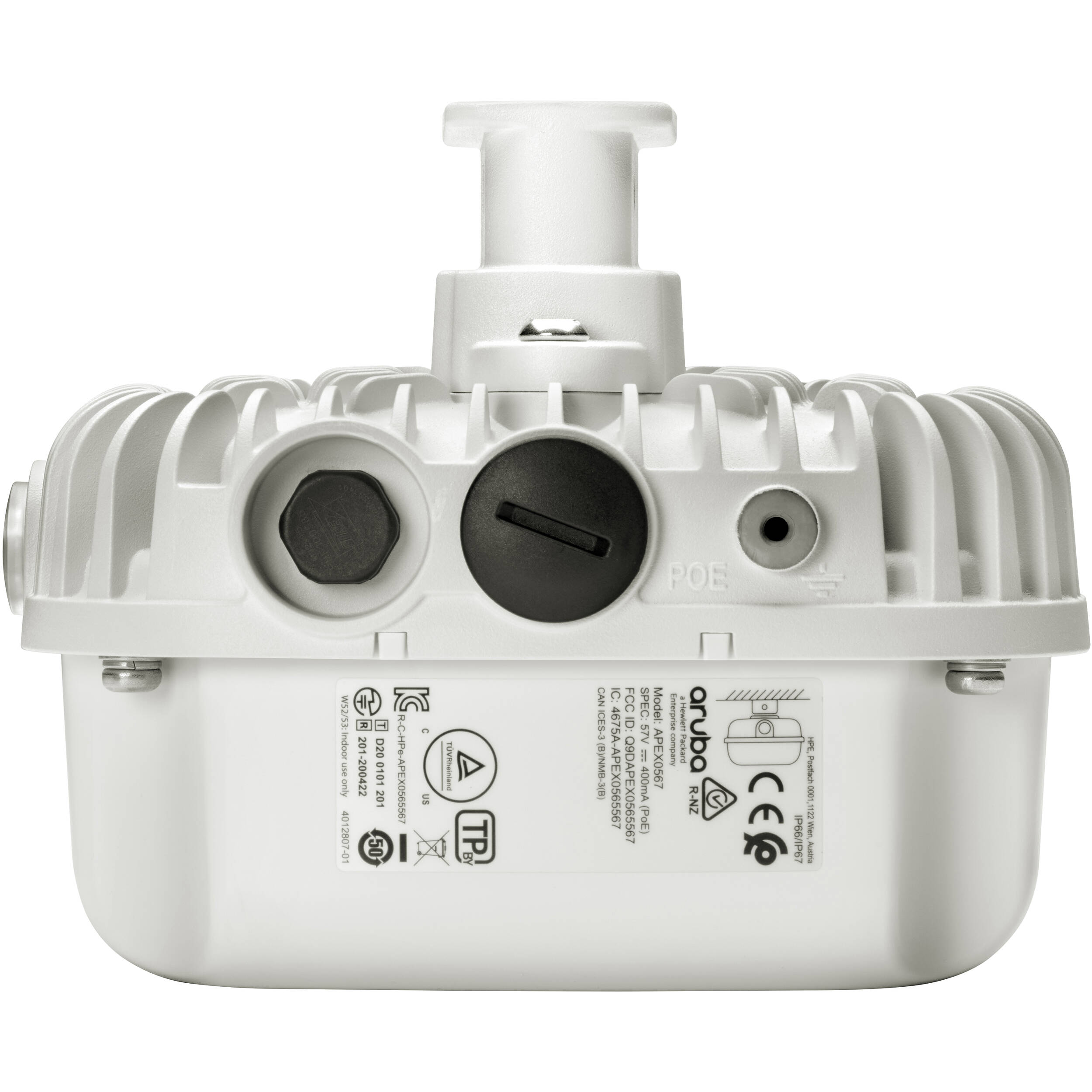 Aruba AP-565 (US) TAA Outdoor Wi‑Fi 6 access point for warehouse and outdoor deployments — view 2