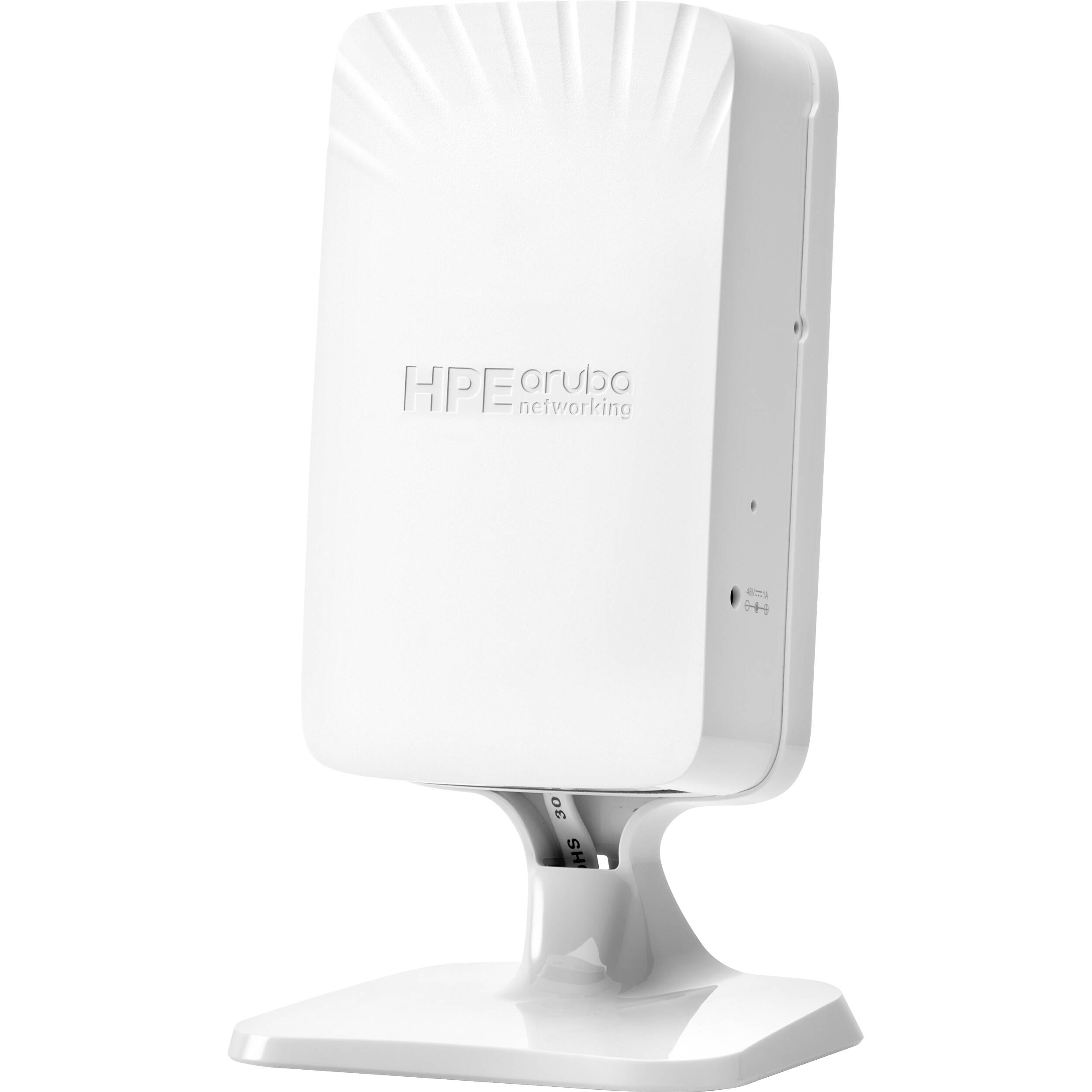 HPE Aruba Networking AP-500H-MNTD2 access point mount for wall or pole installation — view 2