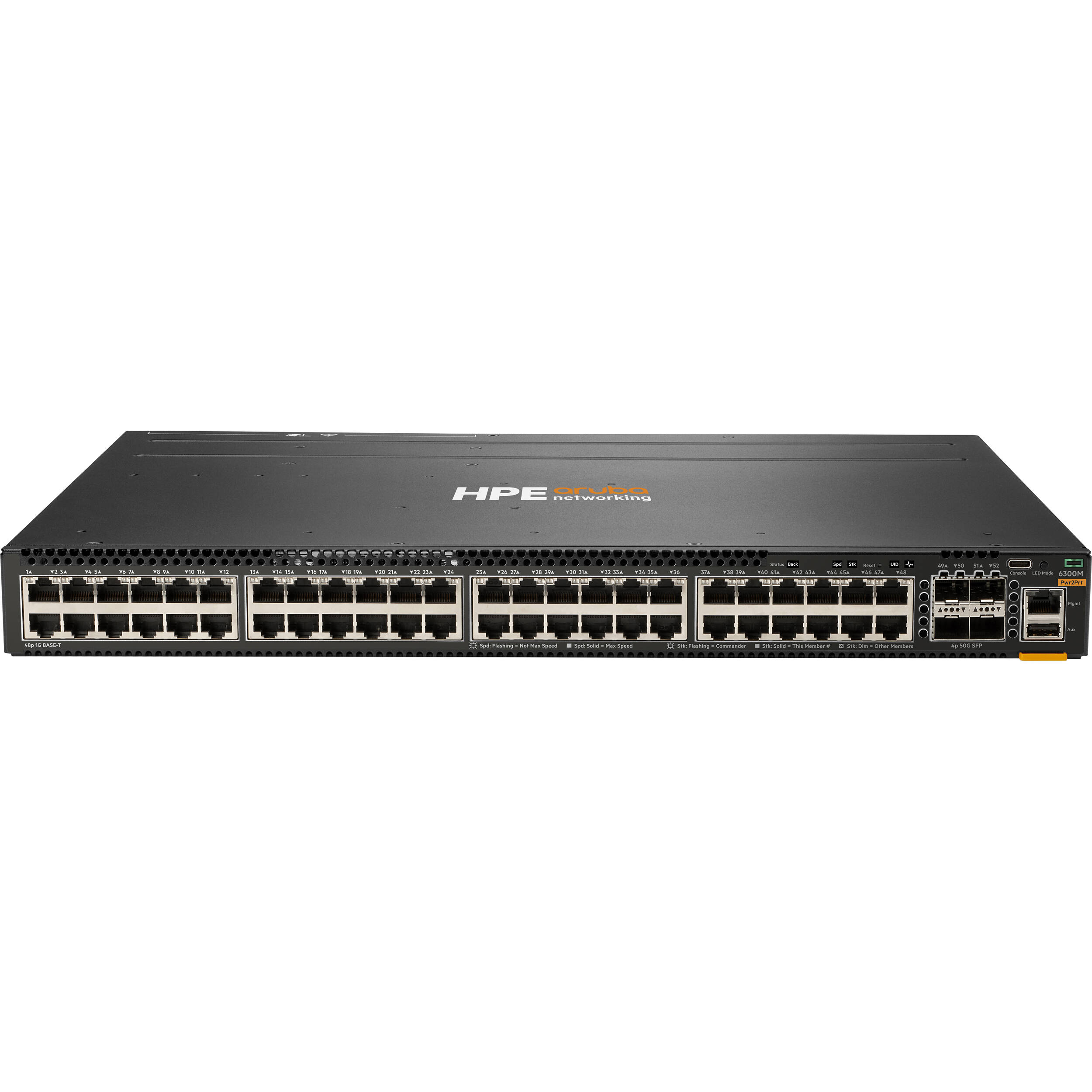 HPE ANW 6300L 48SR5 CL8/6 2L2P Layer 2 Switch | Enterprise Gigabit
