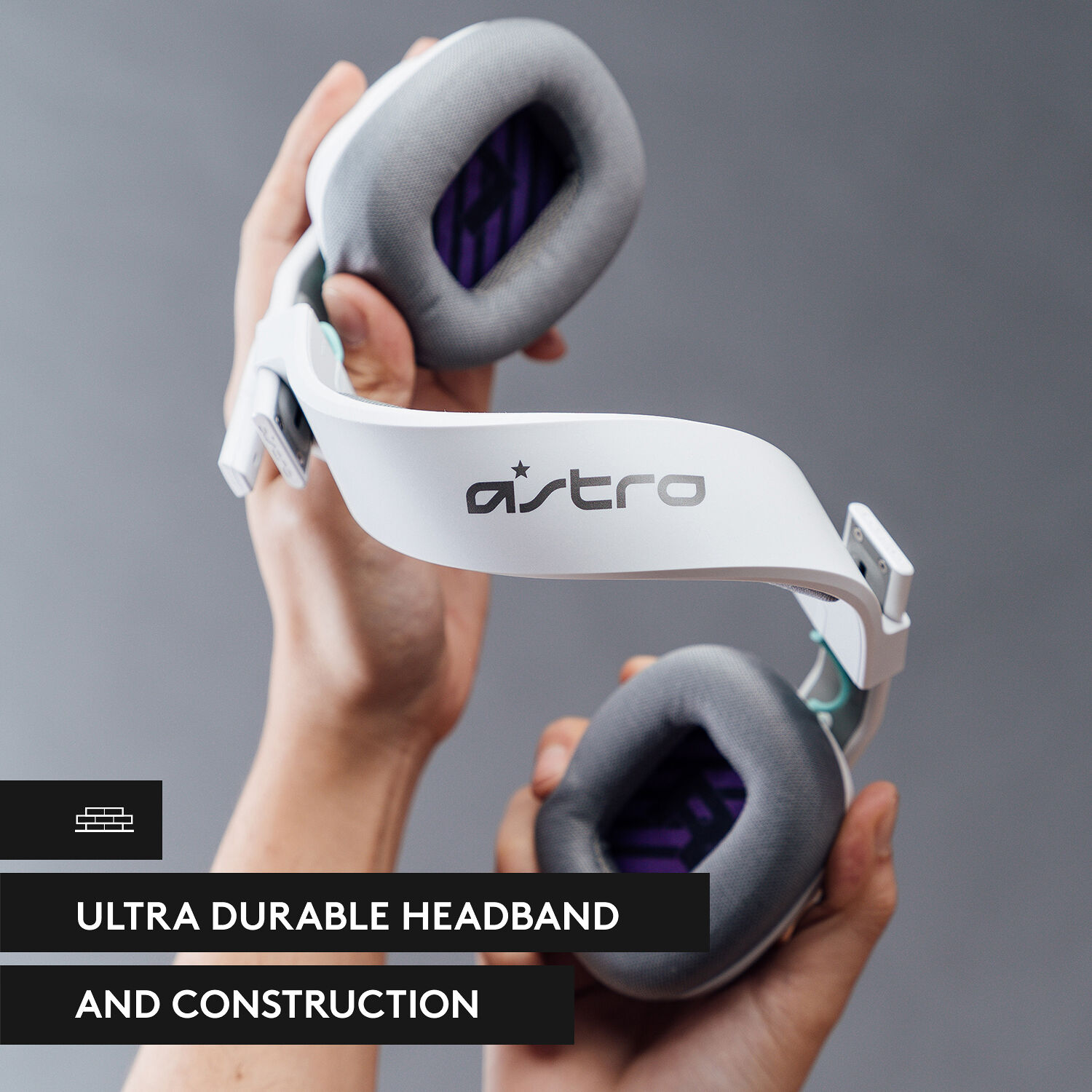 White Logitech ASTRO A10 Gen 2 wired gaming headset for Xbox, PlayStation, PC, and Nintendo Switch — view 5