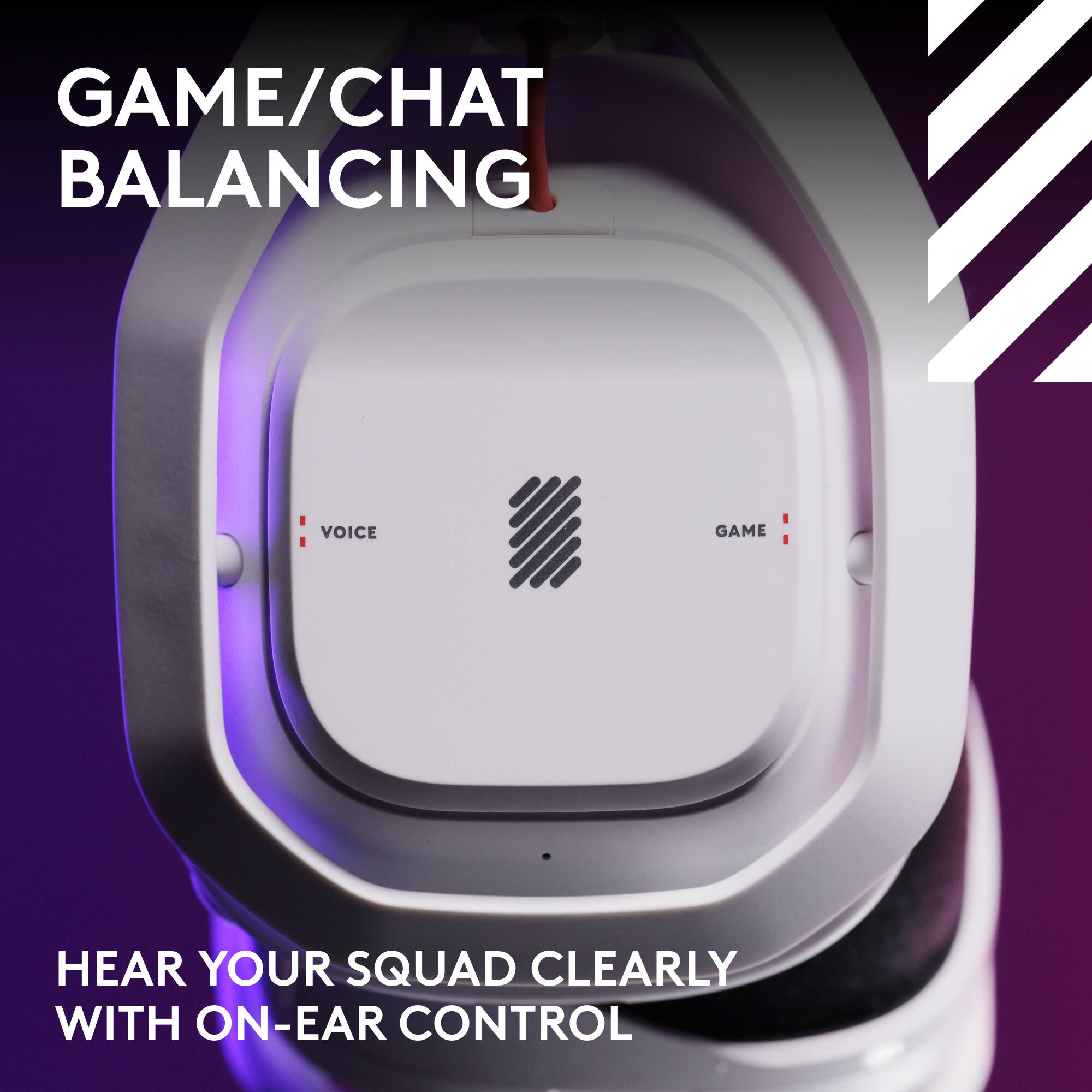 Logitech G A50 Gen5 White wireless over-ear headset with boom microphone — view 11