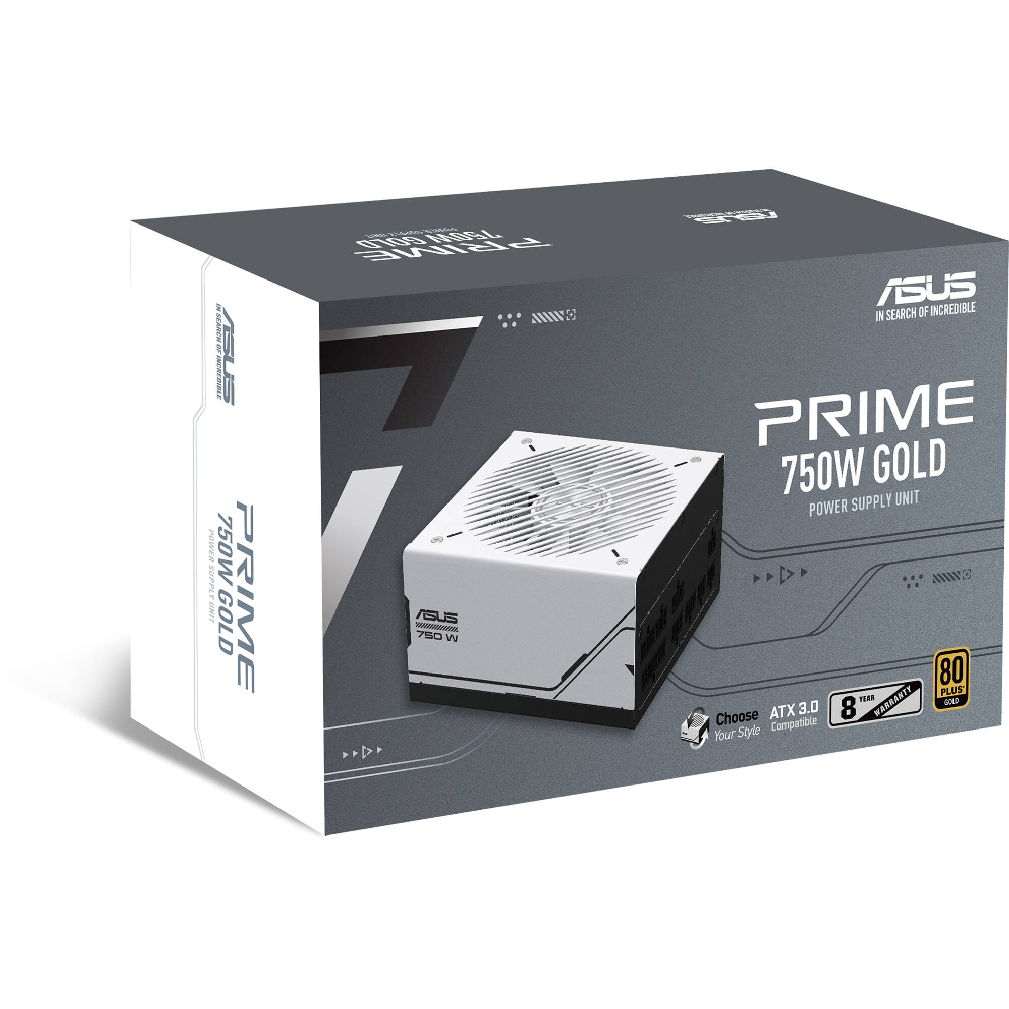 ASUS AP-750G 750W 80 PLUS Gold fully modular ATX power supply — view 12