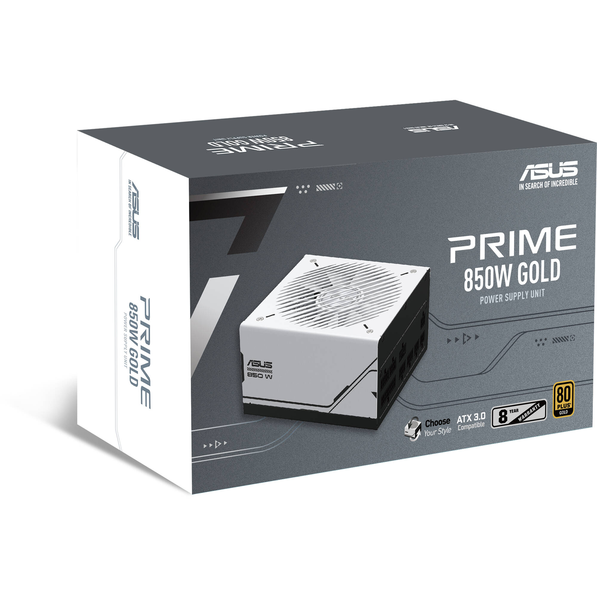 ASUS AP-850G 850W 80 PLUS Gold fully modular ATX power supply — view 12