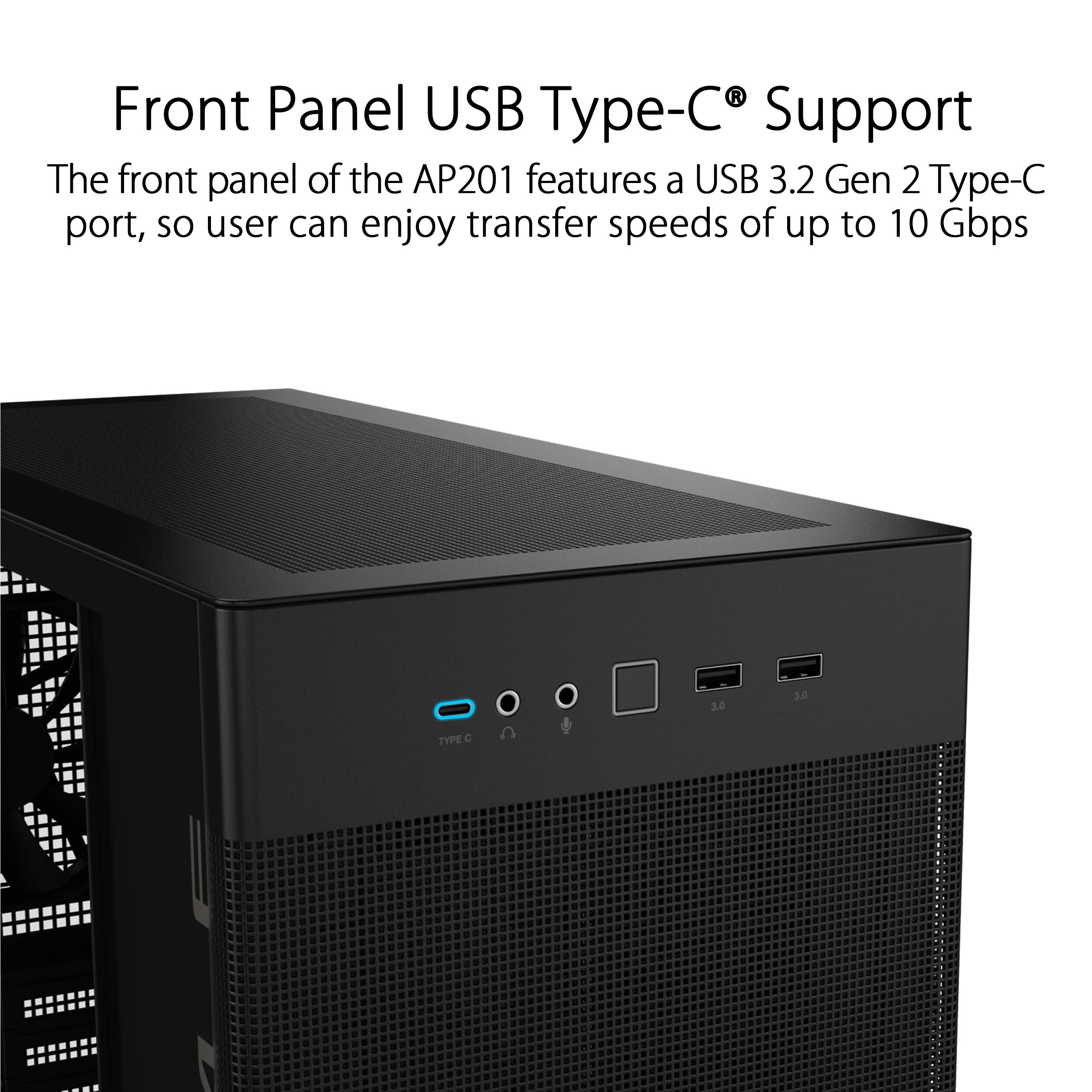 AP201 BLK TG USB Type C — view 14