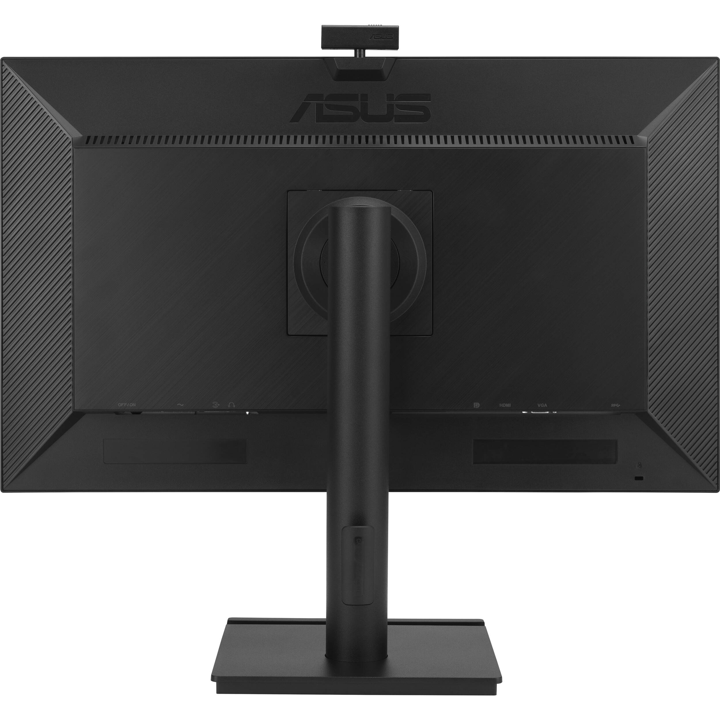 ASUS BE249QFK 24-inch Full HD IPS video conferencing monitor with webcam, mic array, and speakers — view 4