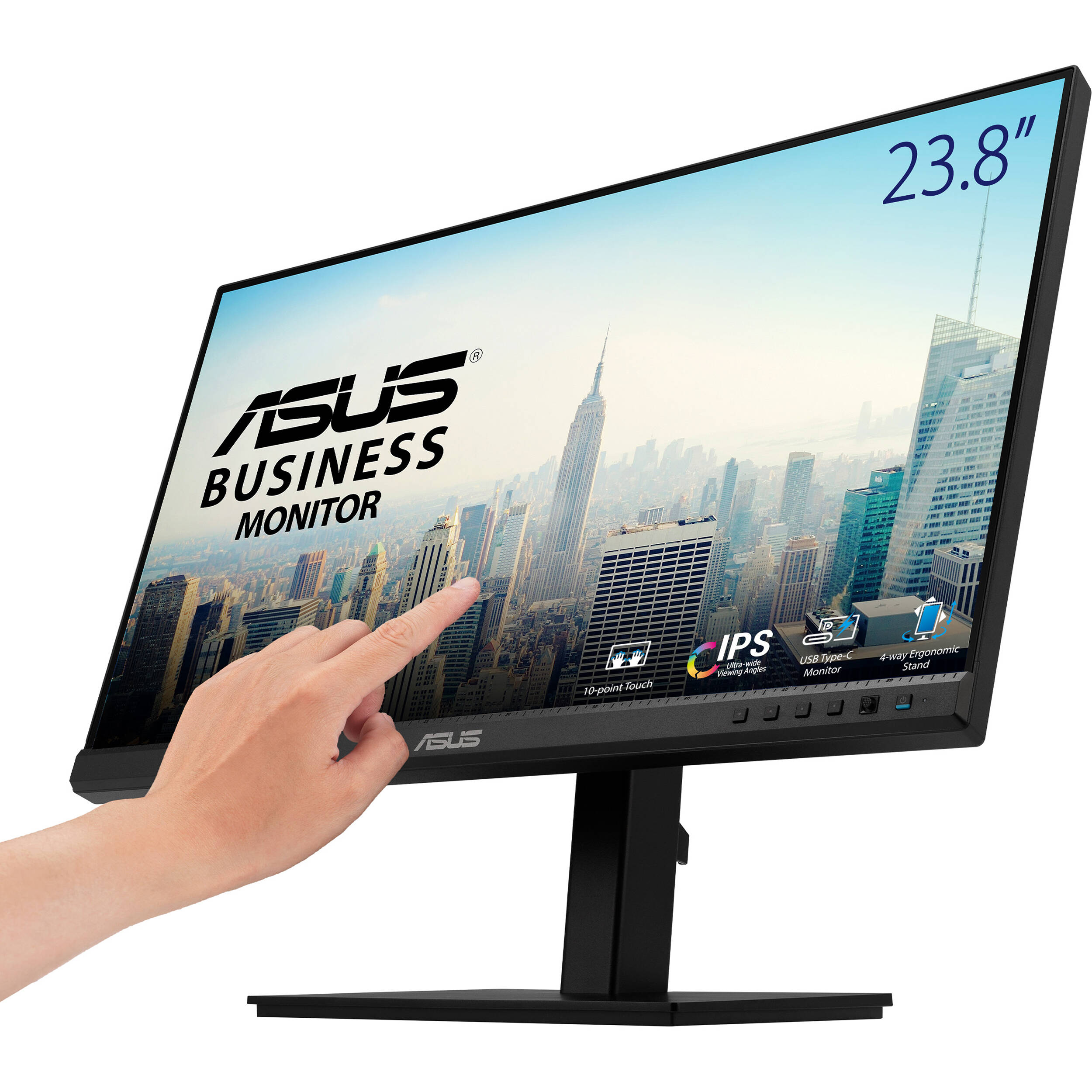 ASUS BE24ECSBT 23.8-inch Full HD IPS touch monitor with 10-point multi-touch — view 11