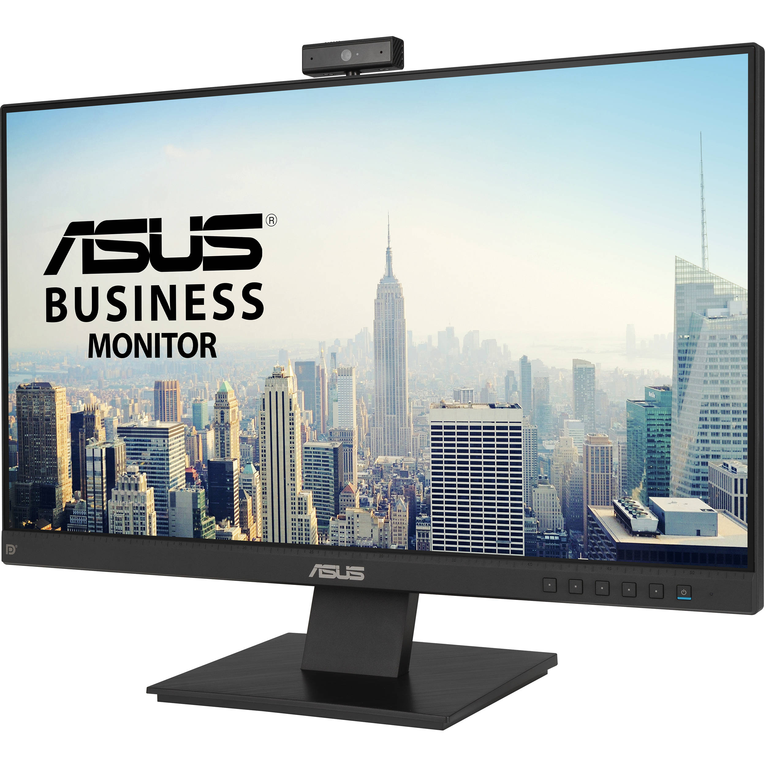 ASUS BE24EQK 23.8-inch Full HD IPS business monitor with built-in webcam and speakers — view 3