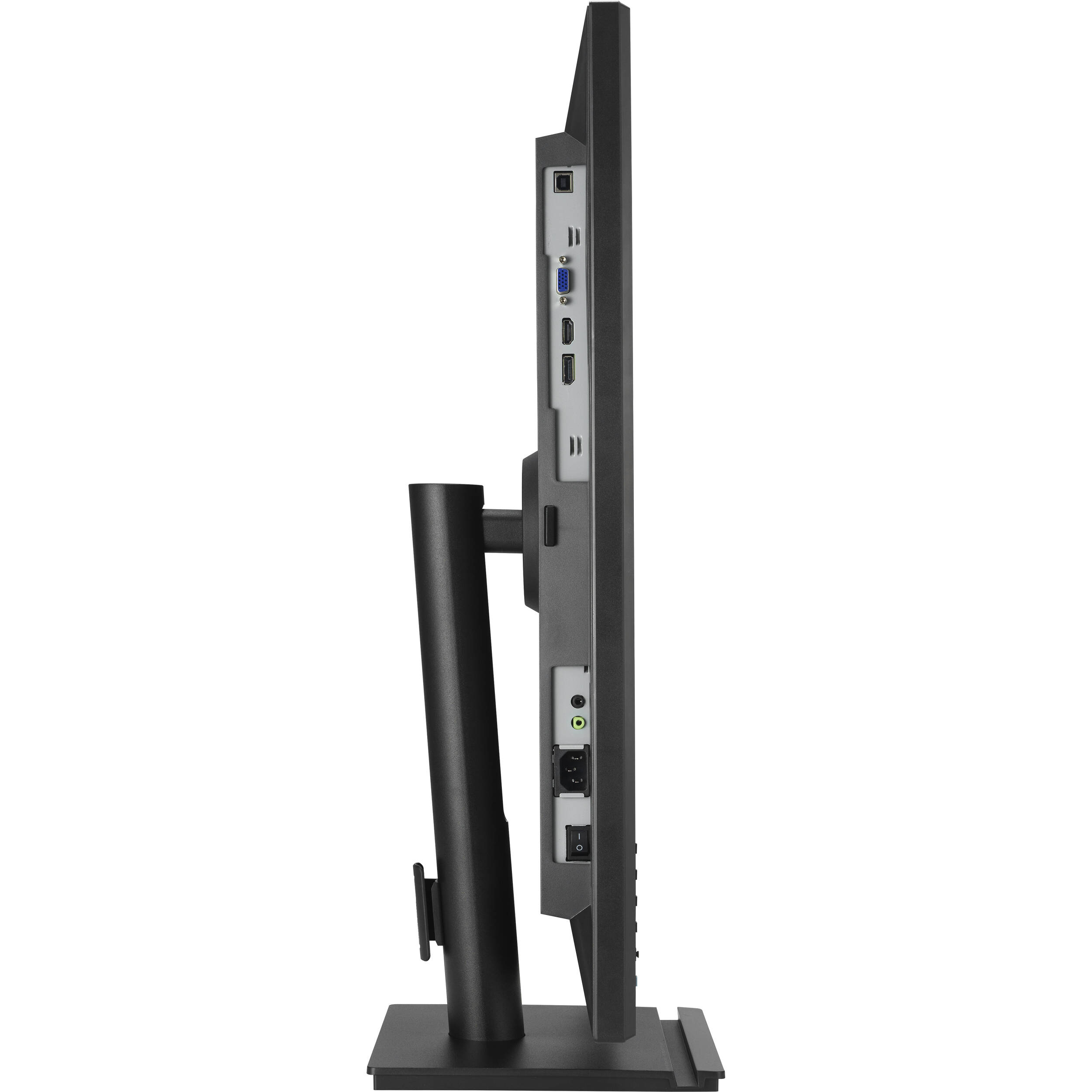 ASUS BE279QFK 27-inch Full HD IPS monitor with built-in webcam, mic array, speakers, and height-adjustable stand — view 5
