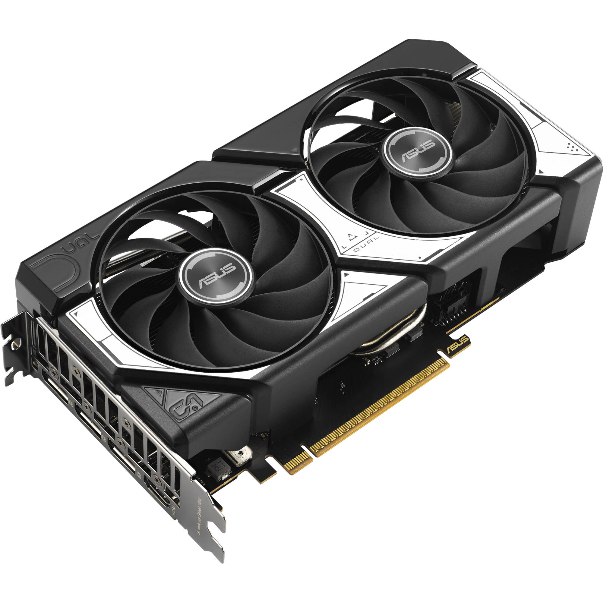 ASUS Dual GeForce RTX 5060 8GB GDDR7 OC Edition graphics card with dual-fan cooling — view 5