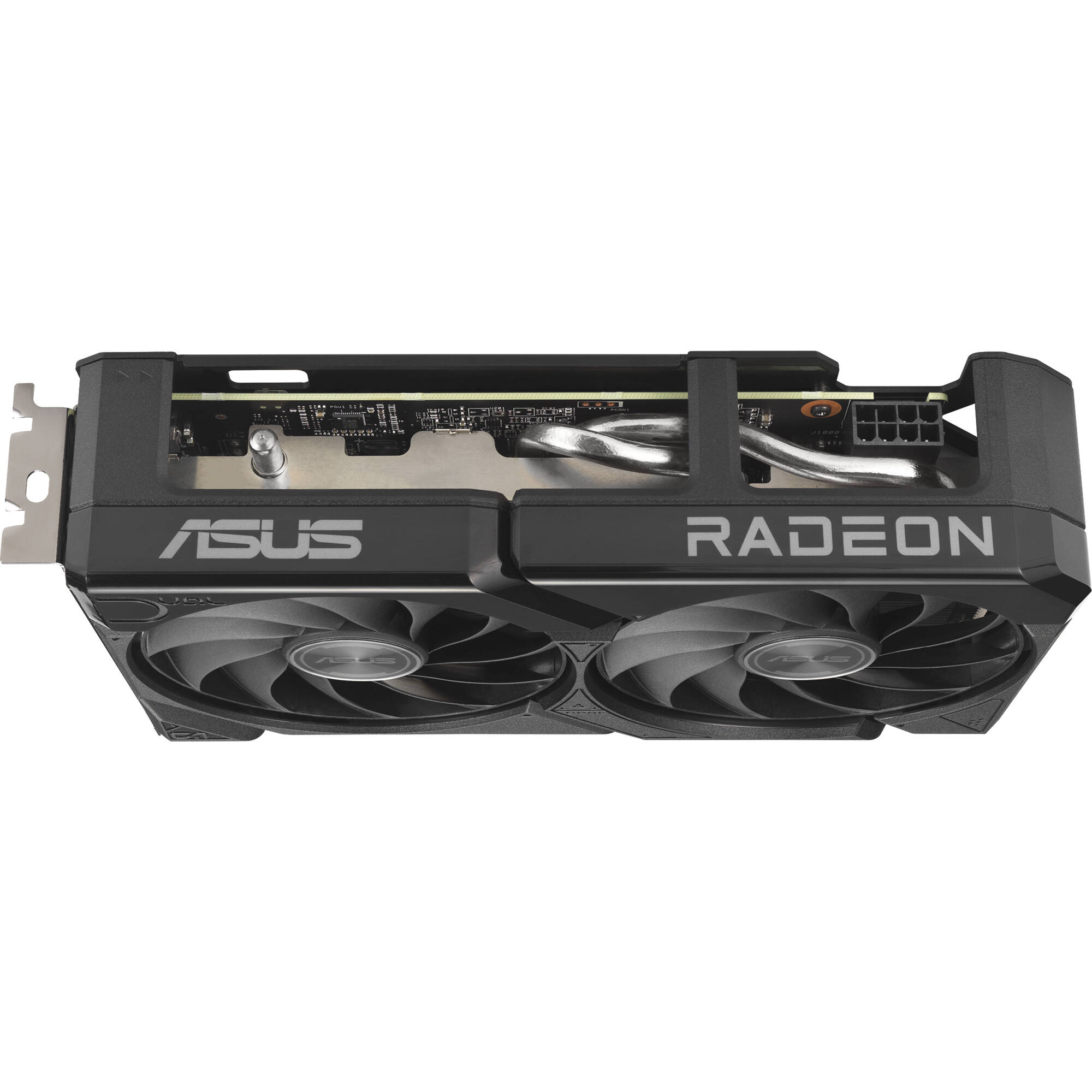 ASUS Dual Radeon RX 9060 XT 8GB GDDR6 graphics card with dual fans and 2.5-slot cooler — view 12