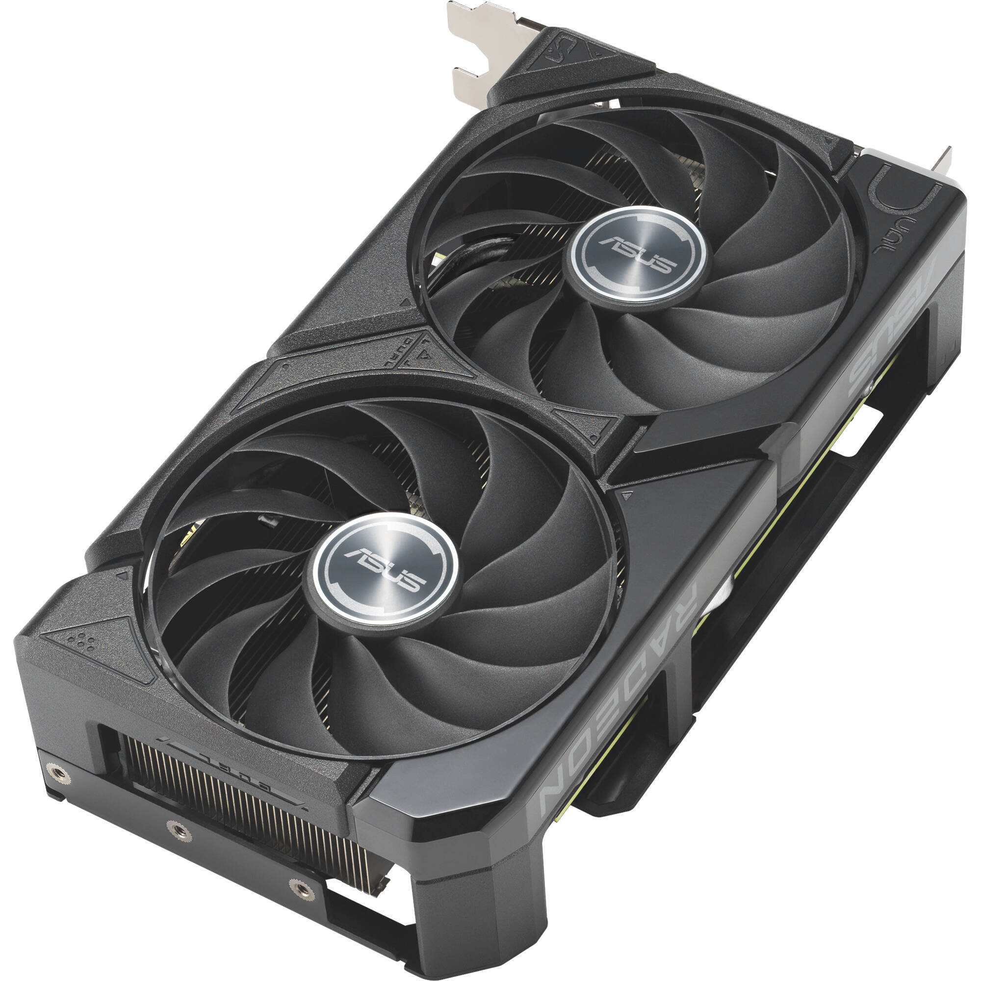 ASUS Dual Radeon RX 9060 XT 8GB GDDR6 graphics card with dual fans and 2.5-slot cooler — view 6
