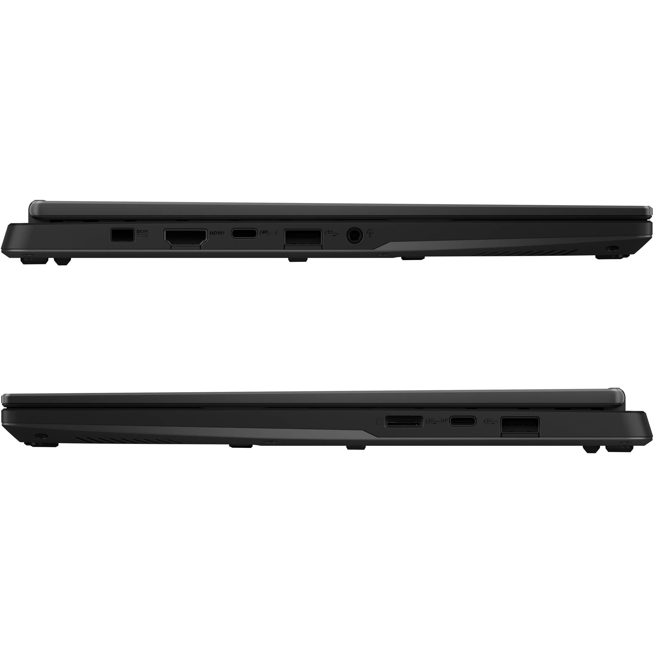 ASUS TUF Gaming 14-inch laptop in gray with WQXGA display and RTX graphics — view 16