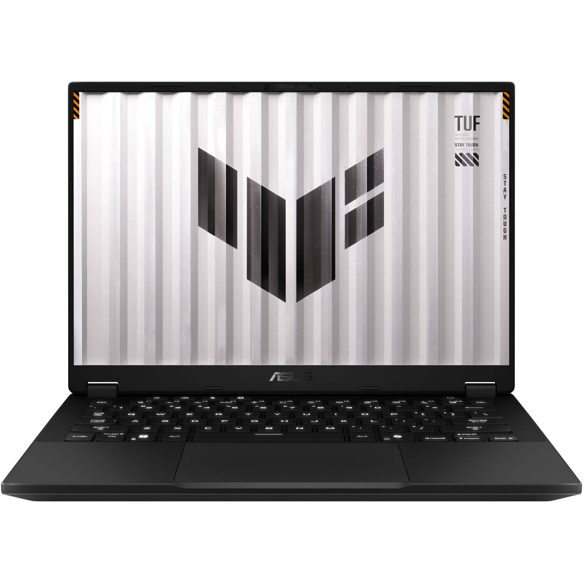 ASUS TUF Gaming 14-inch laptop in gray with WQXGA display and RTX graphics — view 3