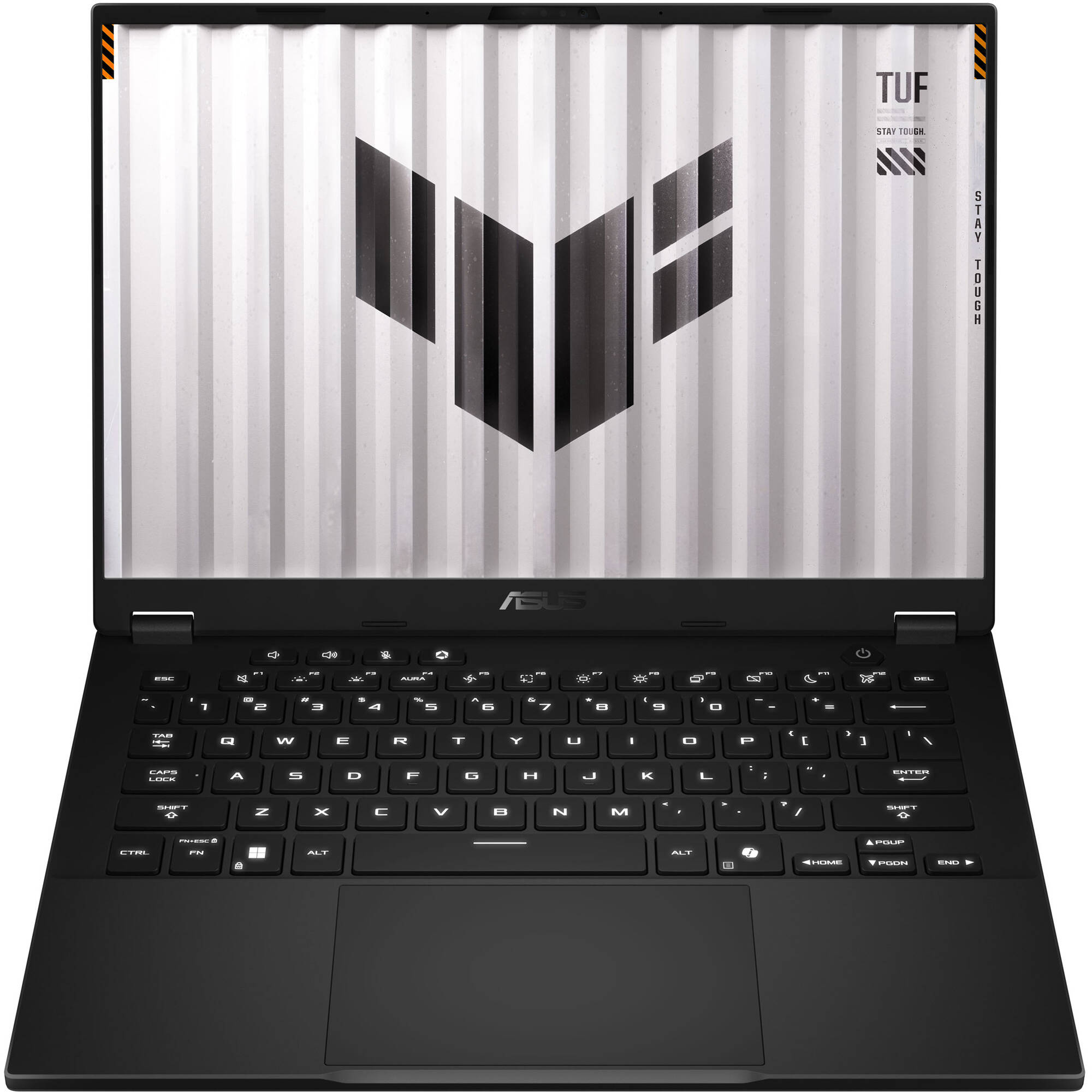 ASUS TUF Gaming 14-inch laptop in gray with WQXGA display and RTX graphics — view 5