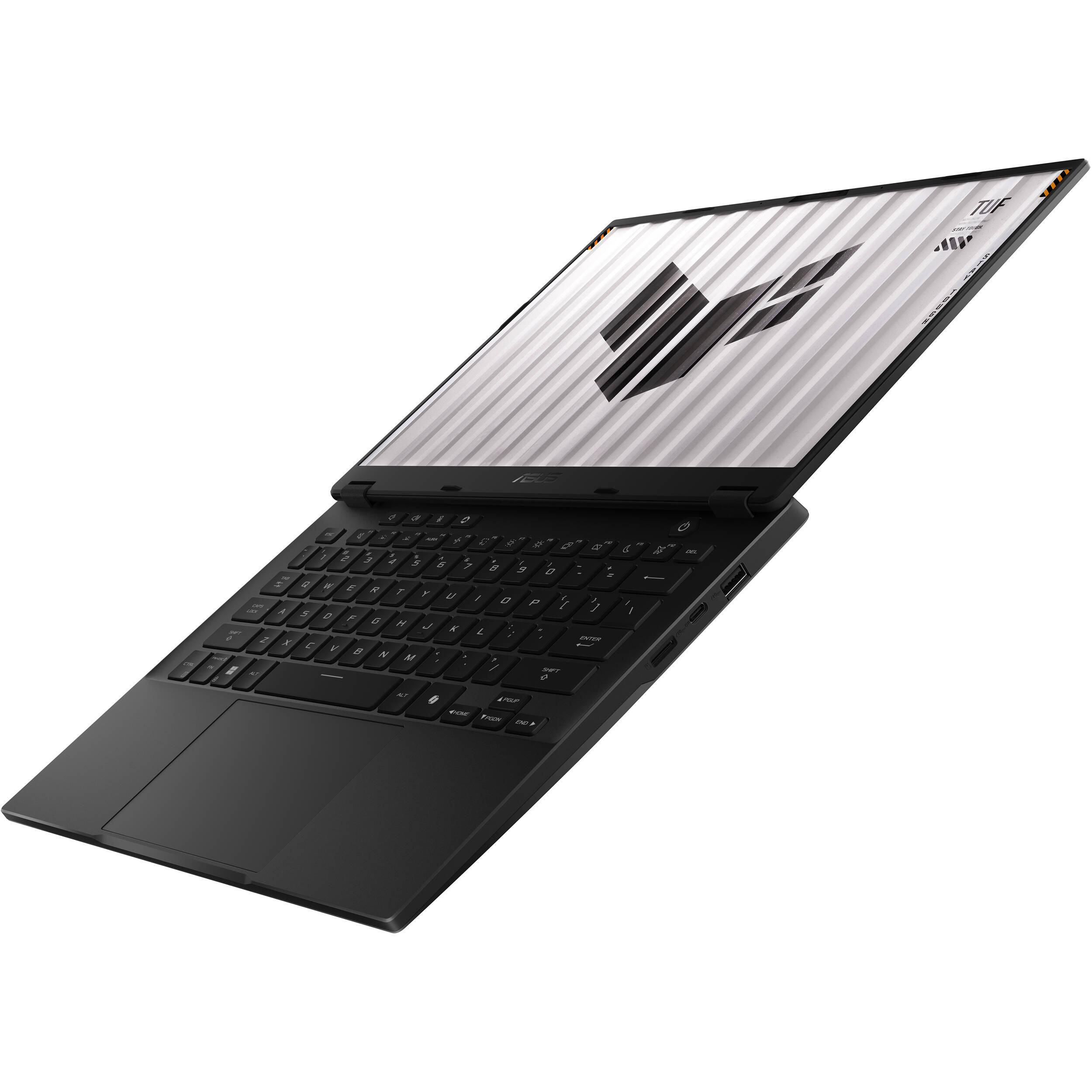 ASUS TUF Gaming 14-inch laptop in gray with WQXGA display and RTX graphics — view 8