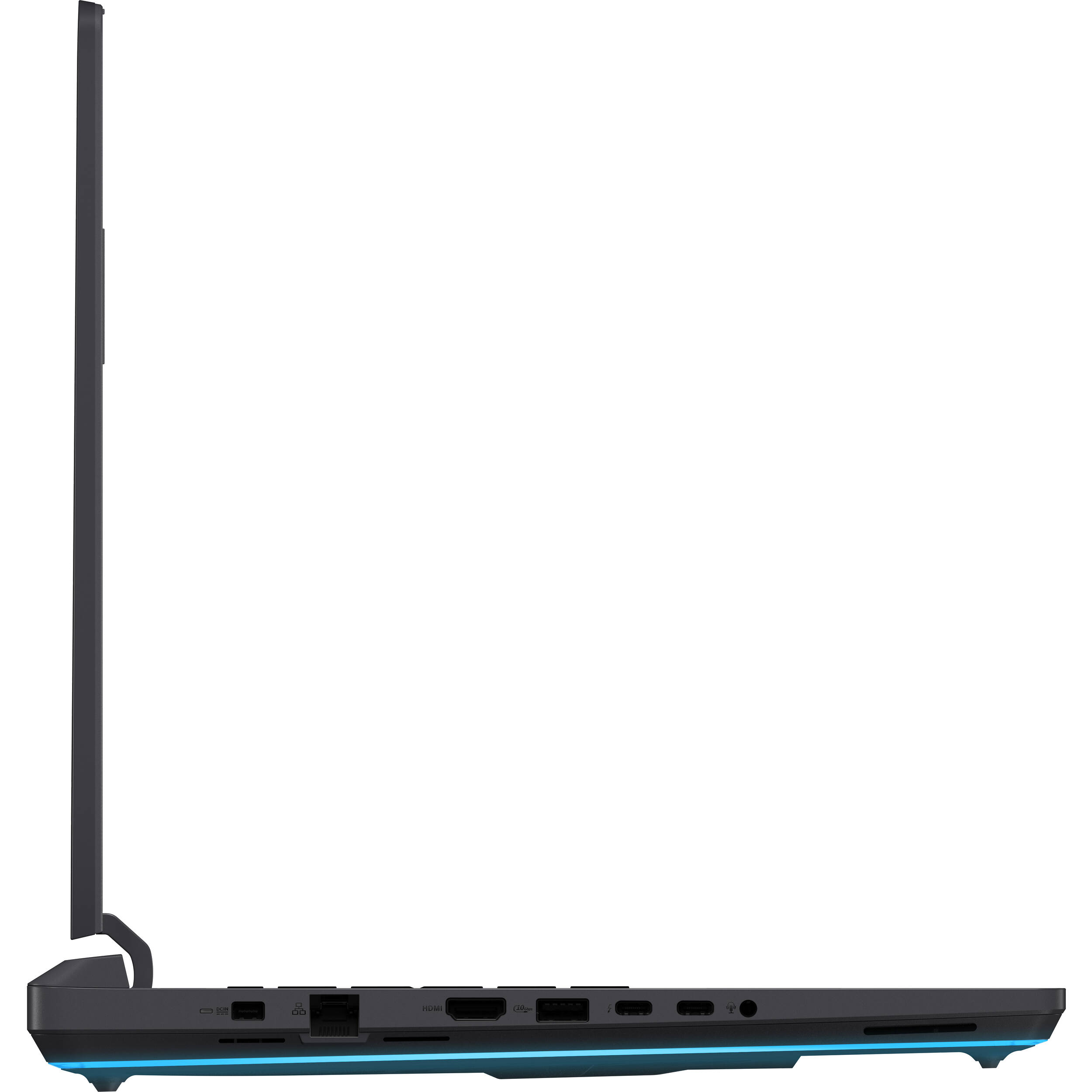 ASUS ROG Strix 16-inch gray gaming laptop with Intel Core i9, RTX 5060, 16 GB RAM, and 1 TB SSD — view 12