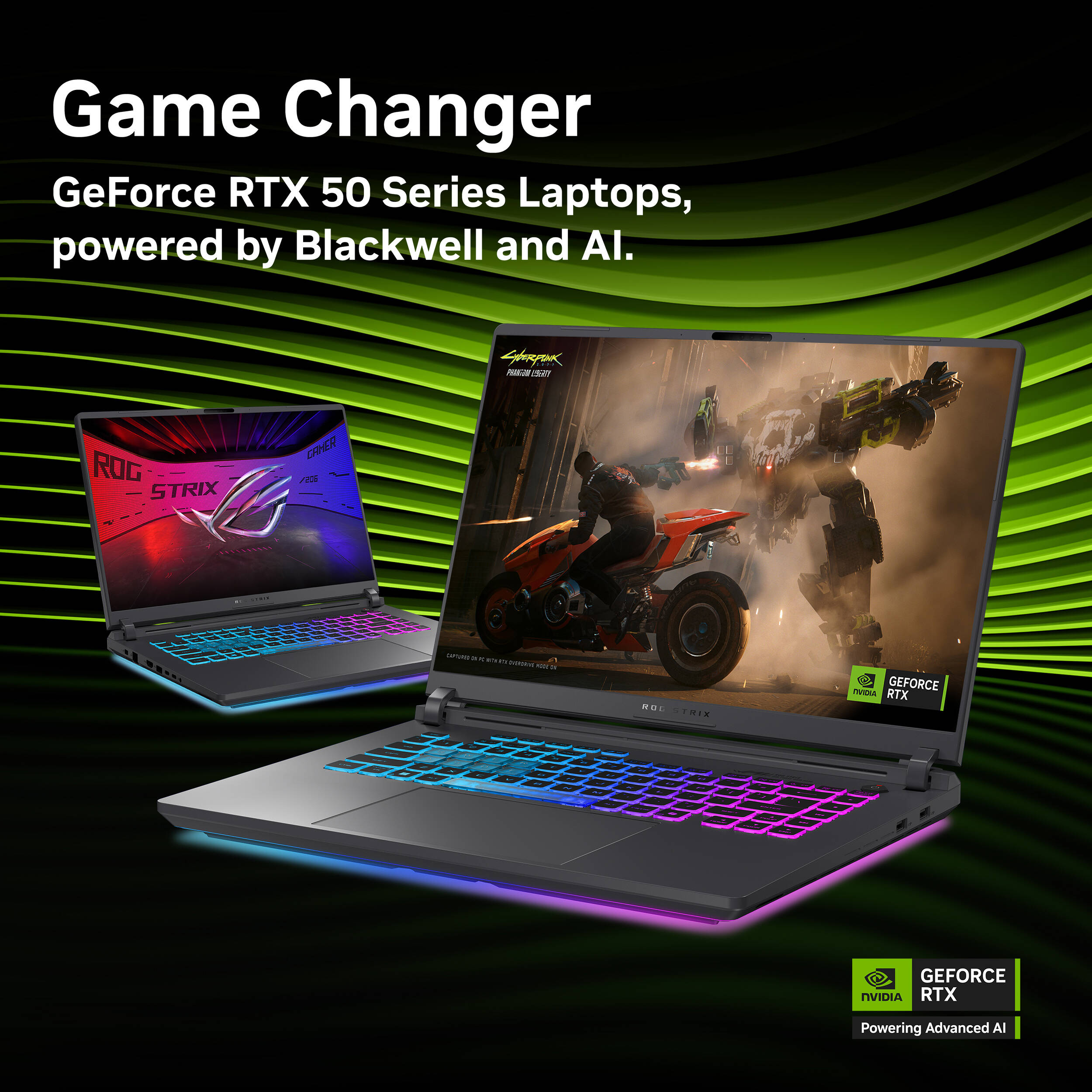 ASUS ROG Strix 16-inch gray gaming laptop with Intel Core i9, RTX 5060, 16 GB RAM, and 1 TB SSD — view 22