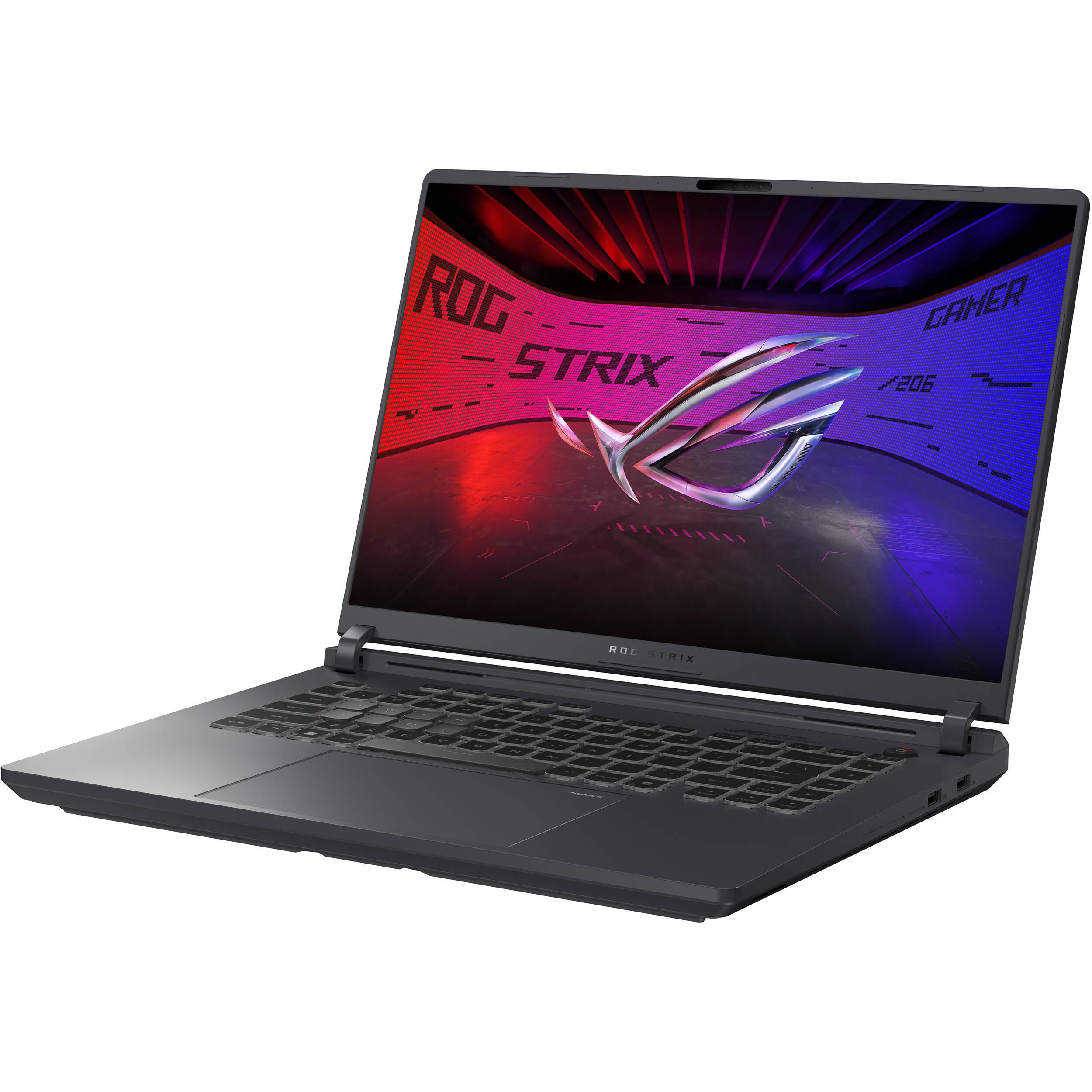ASUS ROG Strix 16-inch gray gaming laptop with Intel Core i9, RTX 5060, 16 GB RAM, and 1 TB SSD — view 5