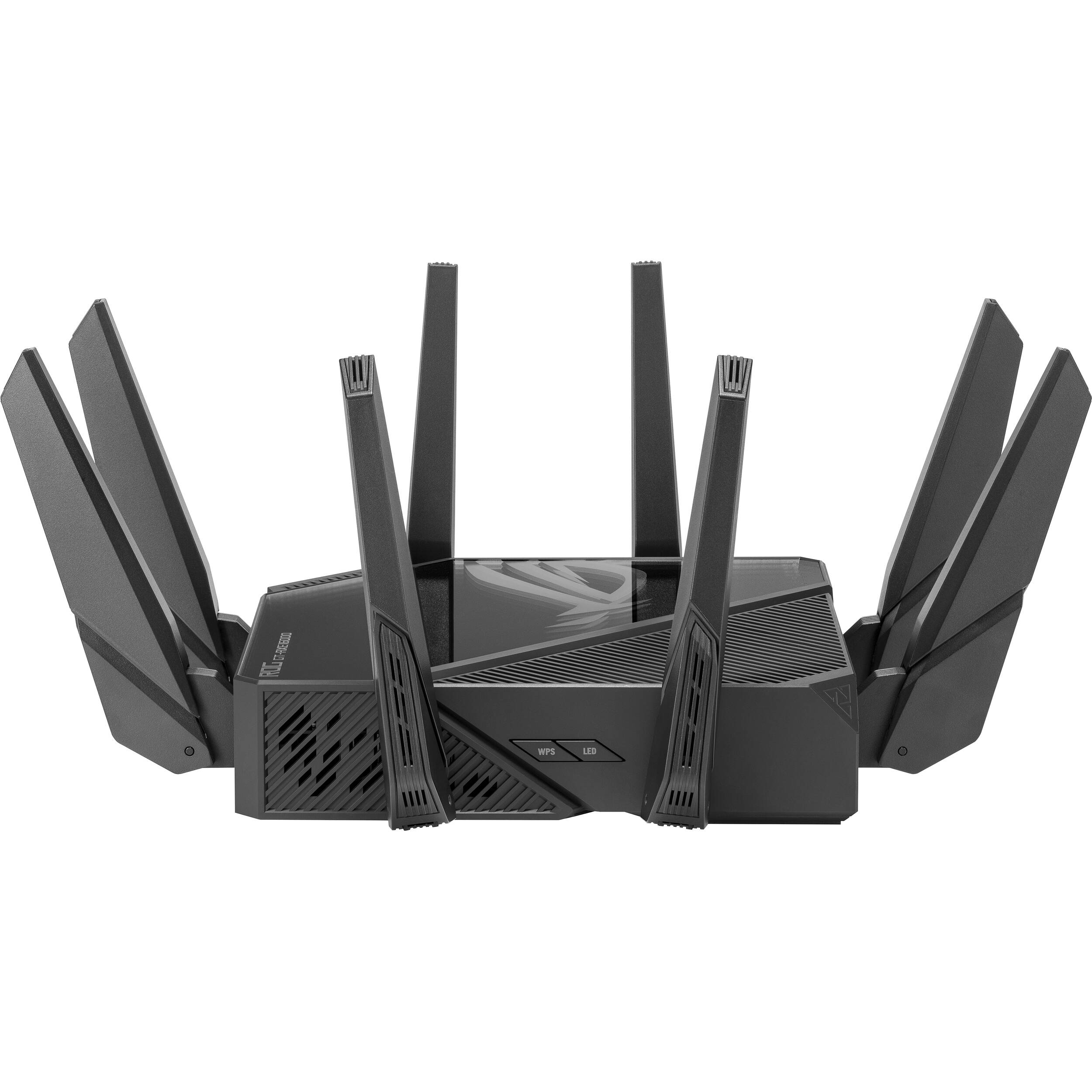ASUS ROG Rapture GT-AXE16000 quad-band WiFi 6E gaming router with 10 Gigabit Ethernet — view 5