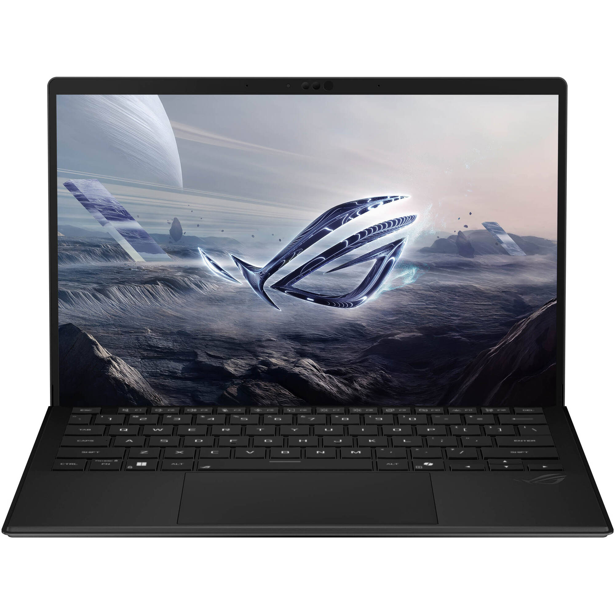 ASUS 13.4-inch ROG Flow laptop with Ryzen AI Max+ 395, 32 GB RAM, 1 TB SSD, and touch display — view 2