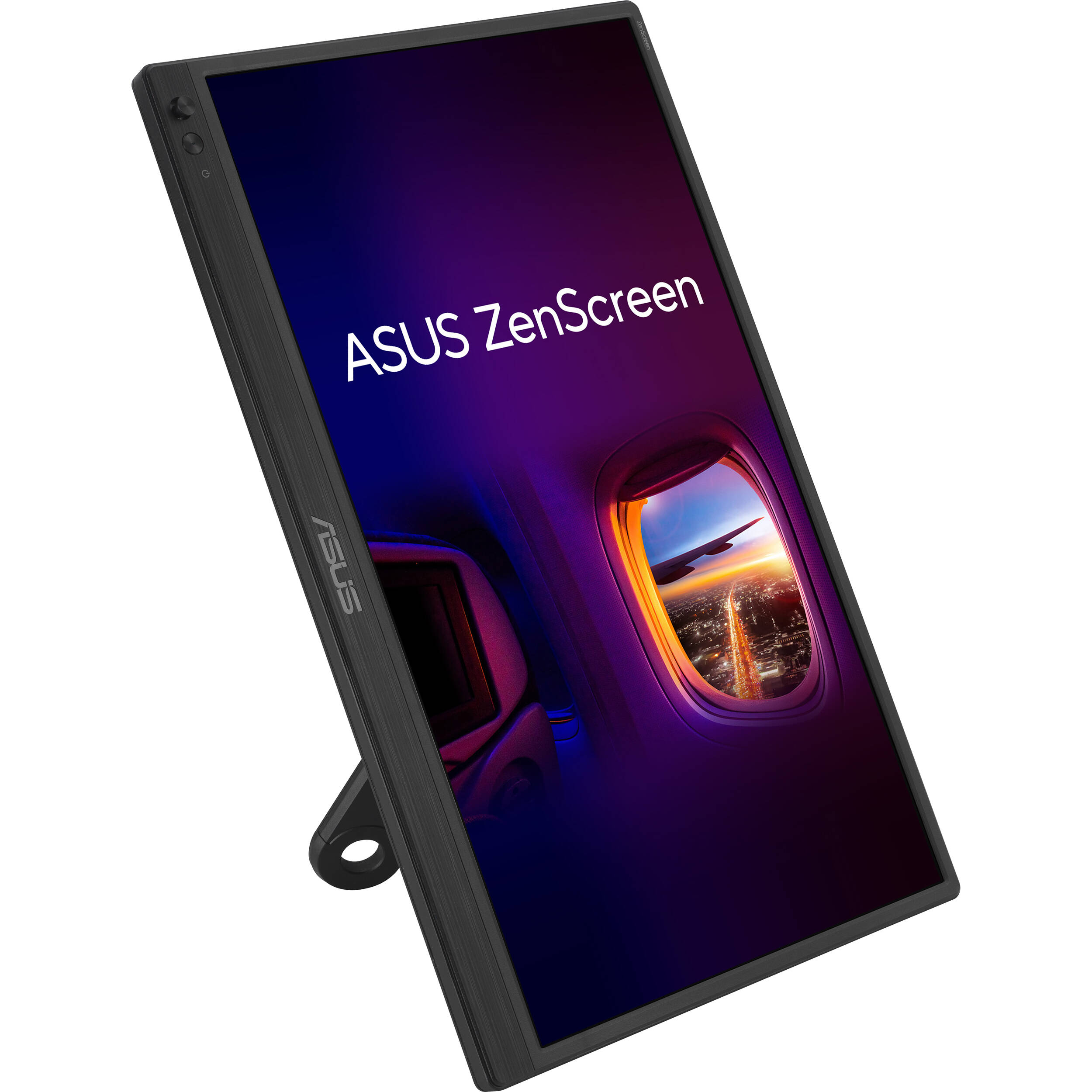 ASUS ZenScreen MB169CK 16-inch portable Full HD IPS monitor with dual USB-C and 360-degree kickstand — view 7