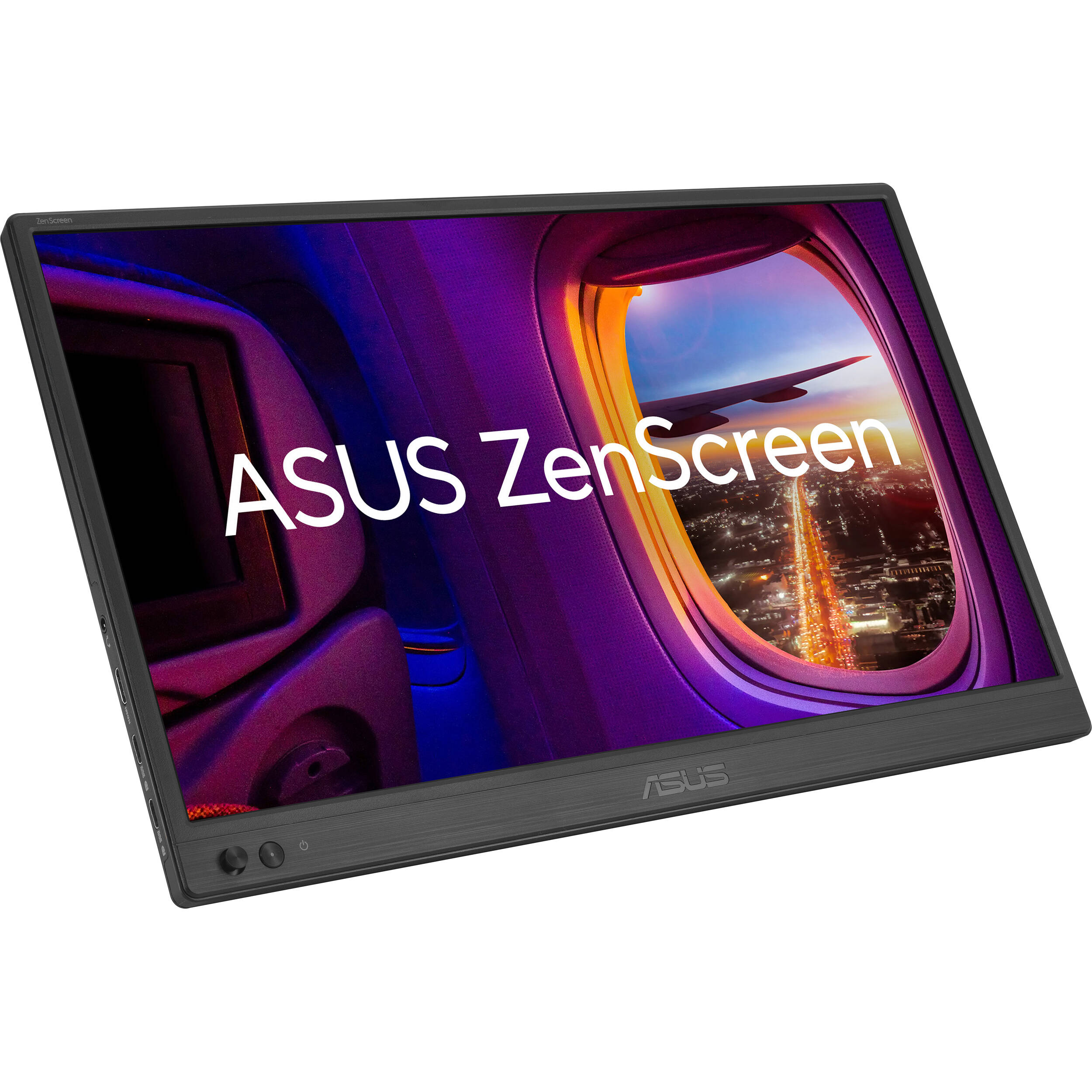 ASUS ZenScreen MB169CK 16-inch portable Full HD IPS monitor with dual USB-C and 360-degree kickstand — view 8