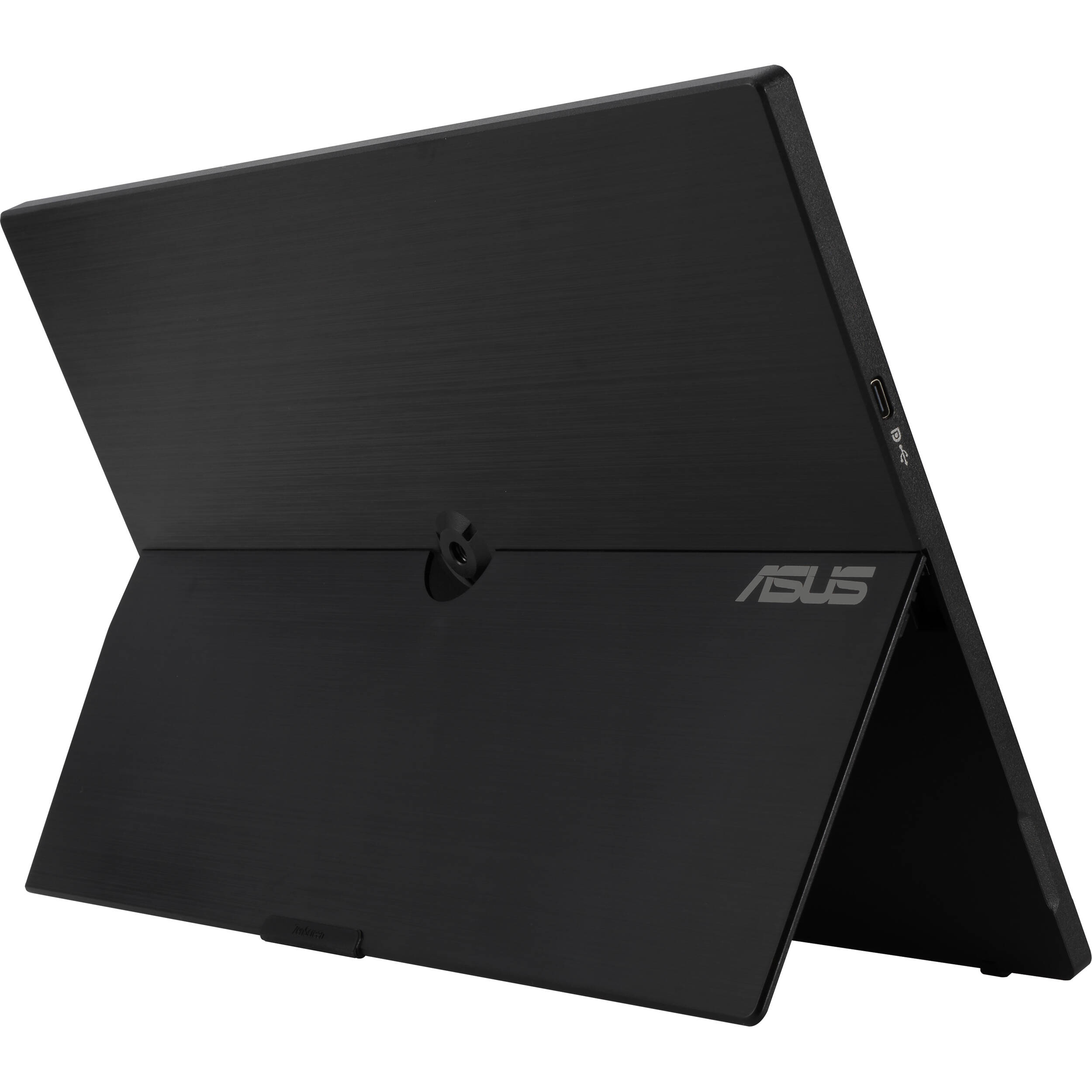 ASUS ZenScreen MB16ACV 15.6-inch portable monitor in silver with USB-C connectivity — view 4