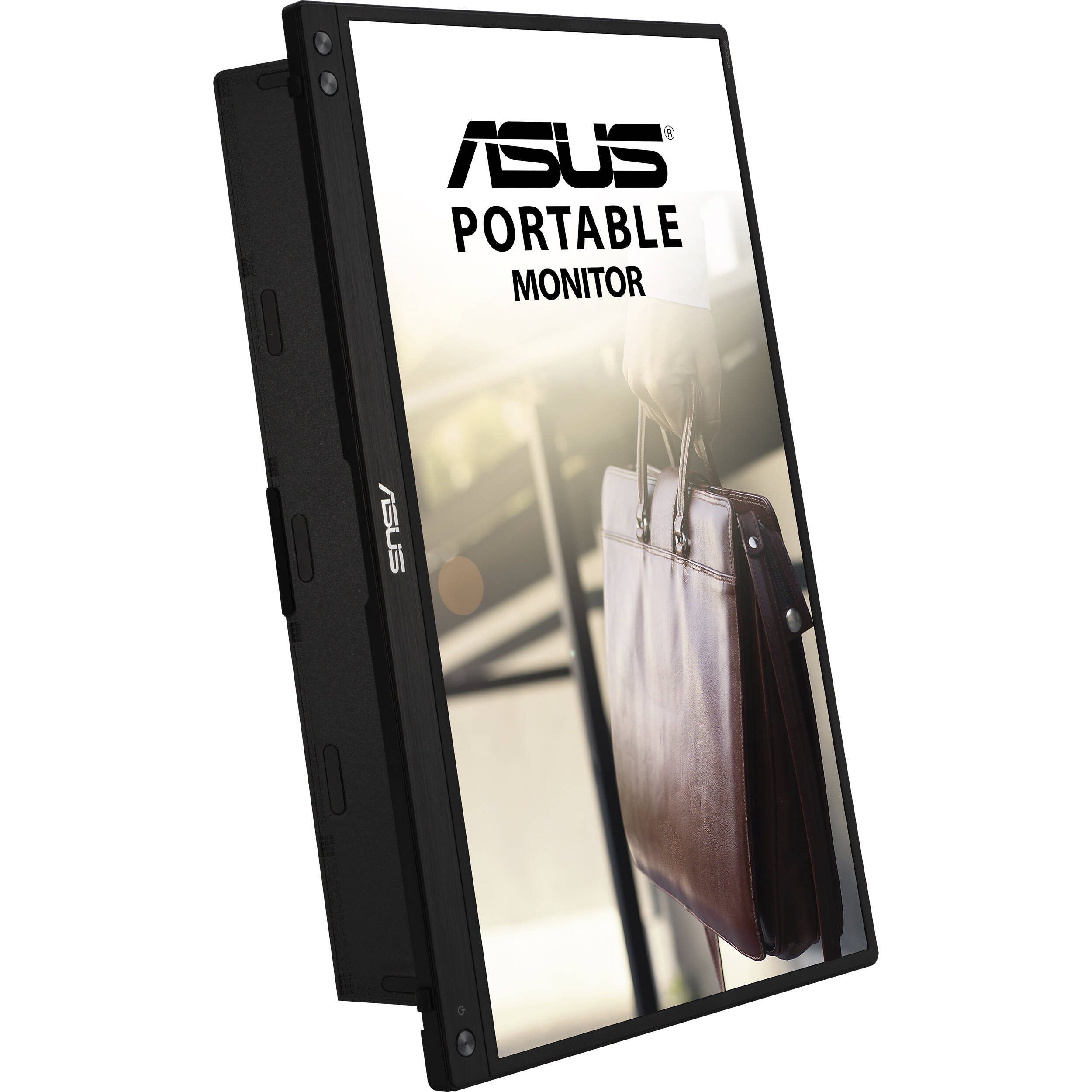 ASUS ZenScreen MB16ACV 15.6-inch portable monitor in silver with USB-C connectivity — view 9