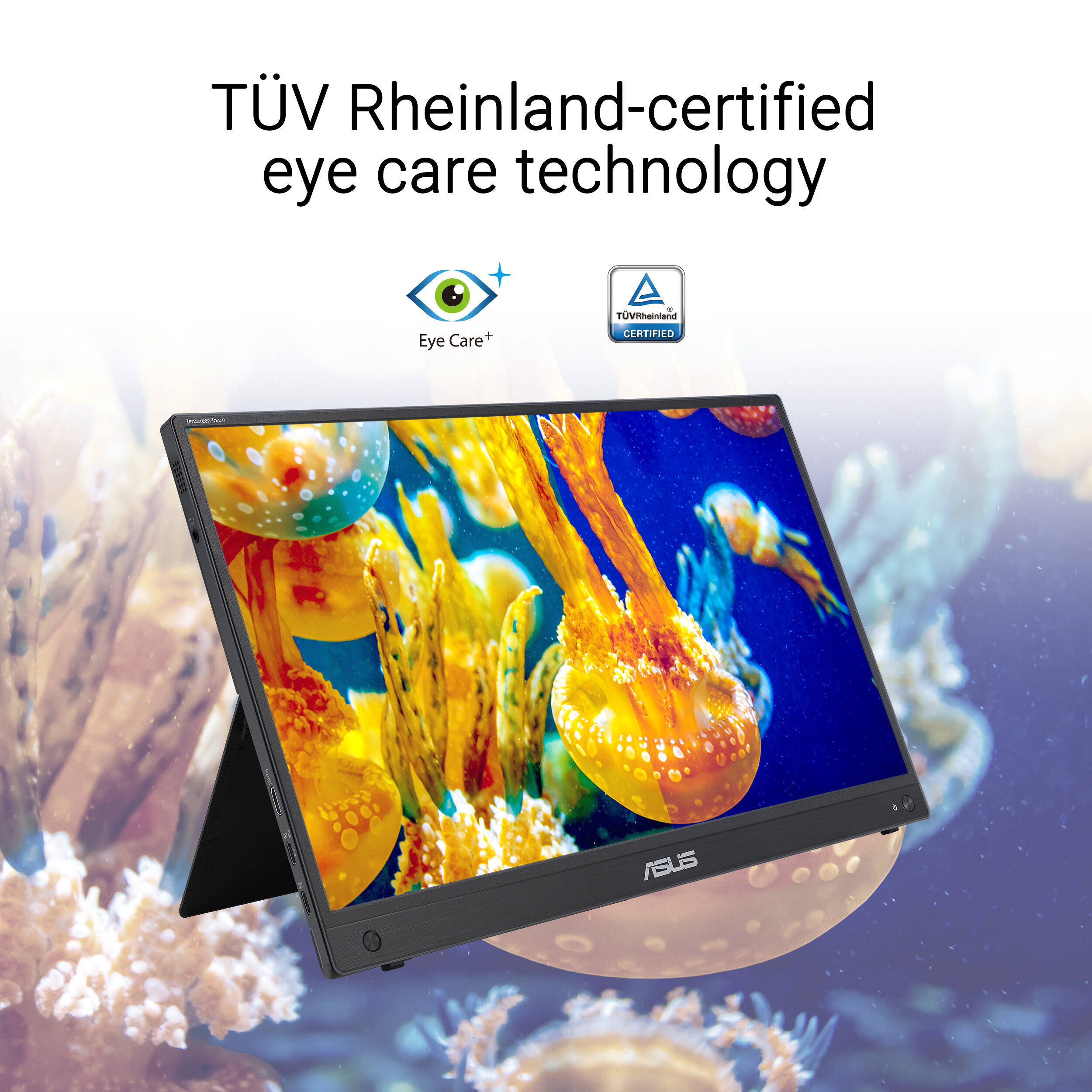 ASUS MB16AMTR 15.6-inch portable touch monitor with Full HD IPS display and USB-C — view 16