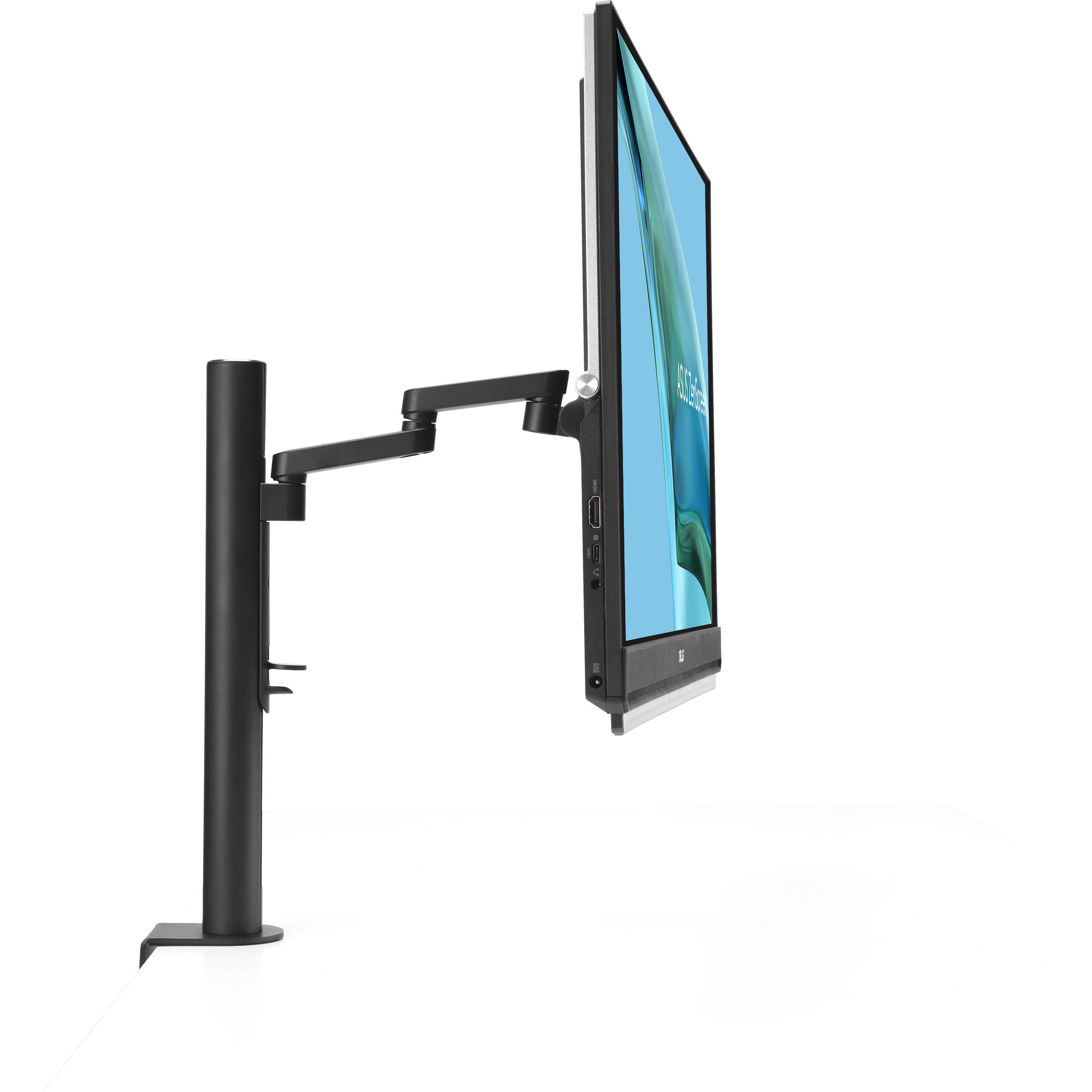 ASUS ZenScreen MB249C portable 23.8-inch Full HD monitor with USB-C and multi-stand design — view 10
