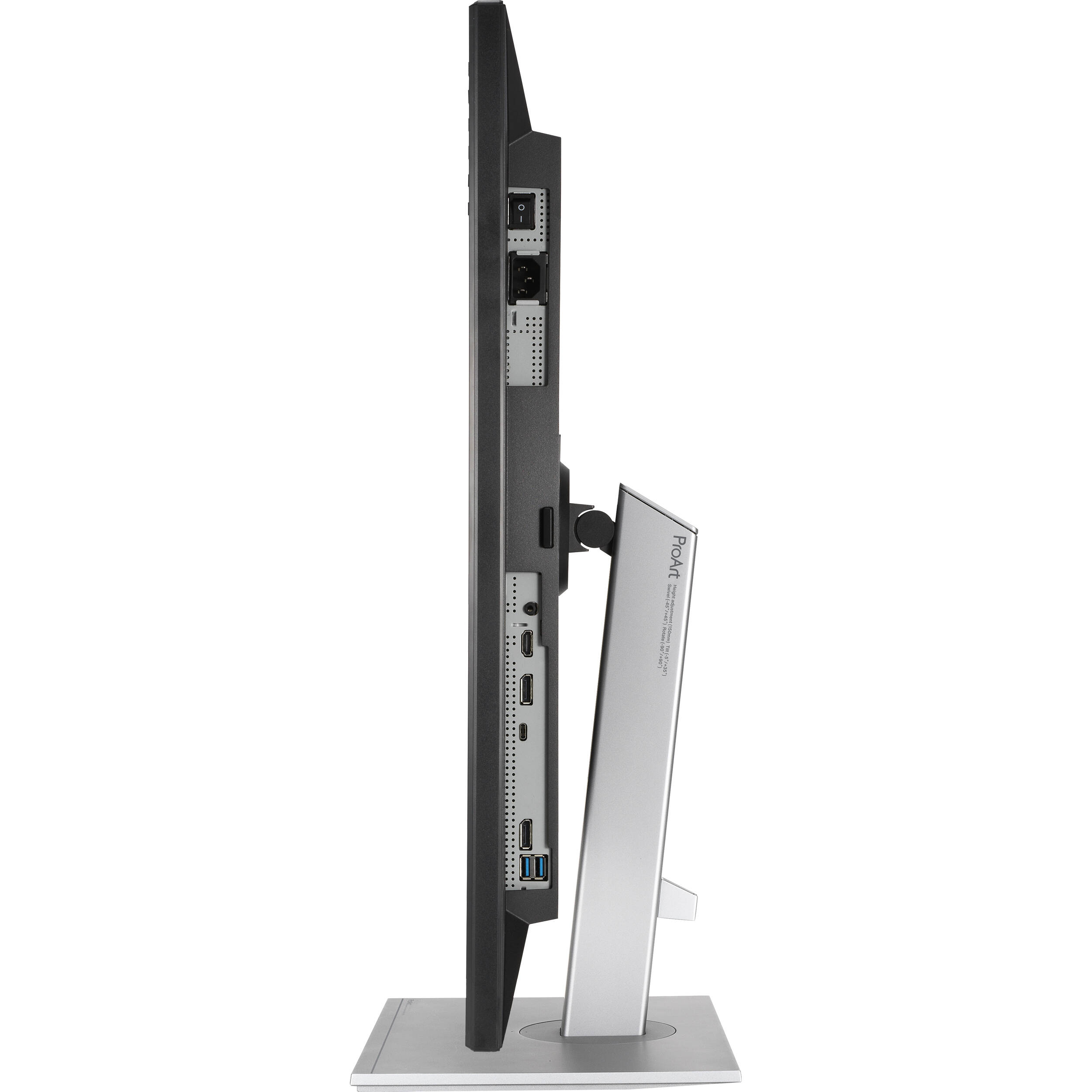 ASUS PA278CV 27-inch WQHD IPS monitor with USB-C, 65 W Power Delivery, and adjustable stand — view 6