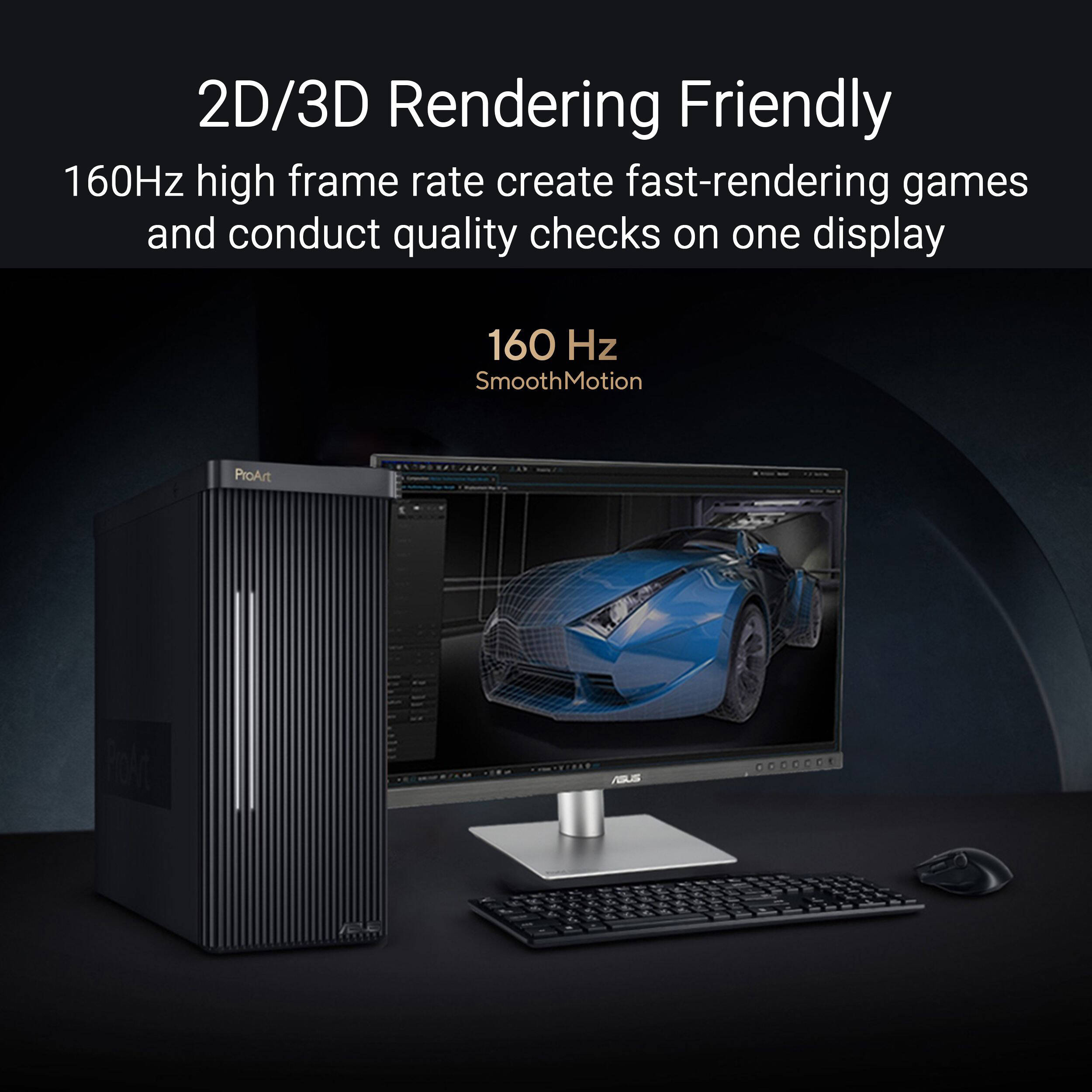 ASUS ProArt Display PA27UCGE 27-inch 4K HDR monitor for color-critical editing — view 16