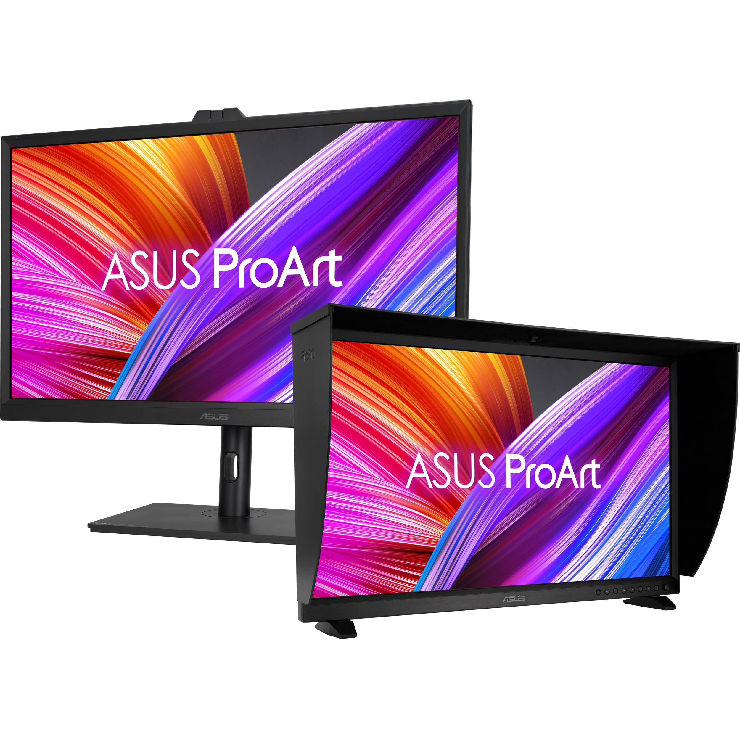 ASUS ProArt Display PA32DC 31.5-inch 4K OLED professional monitor with built-in colorimeter — view 3