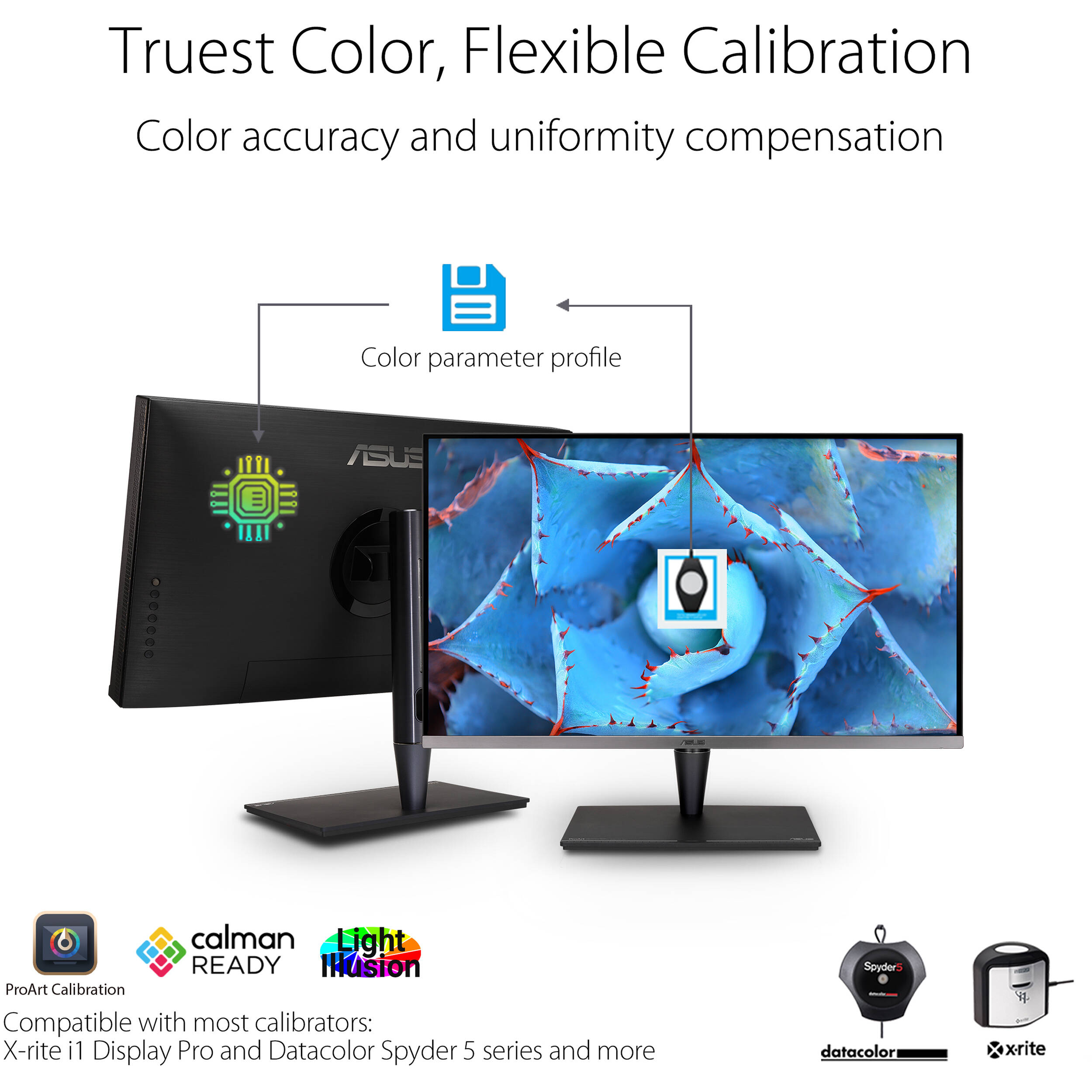 ASUS PA32UCG-K 32-inch professional 4K IPS monitor for color-critical creative work — view 11