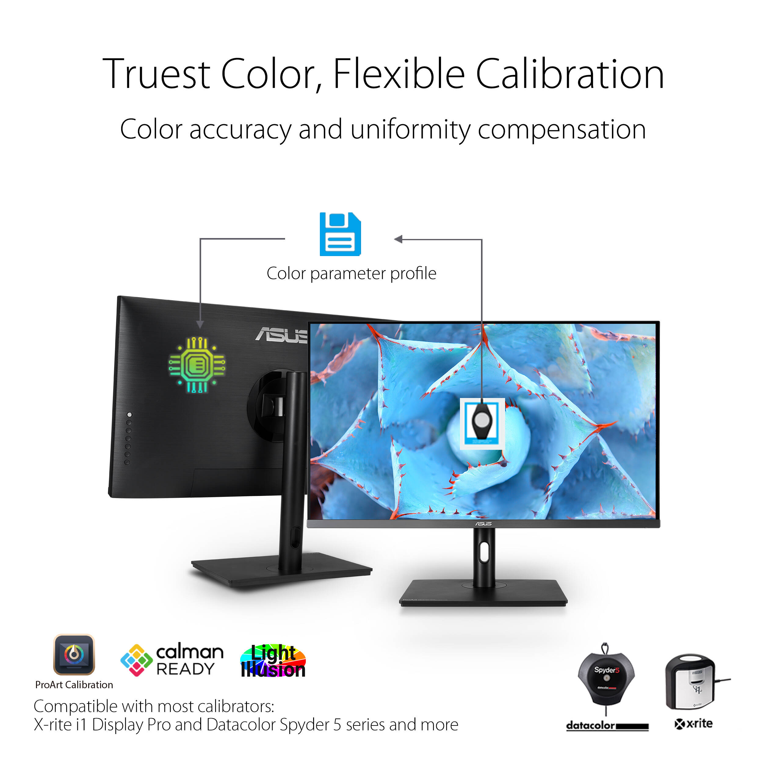 ASUS ProArt PA32UCR-K 32-inch 4K HDR monitor for color-critical creative work — view 21