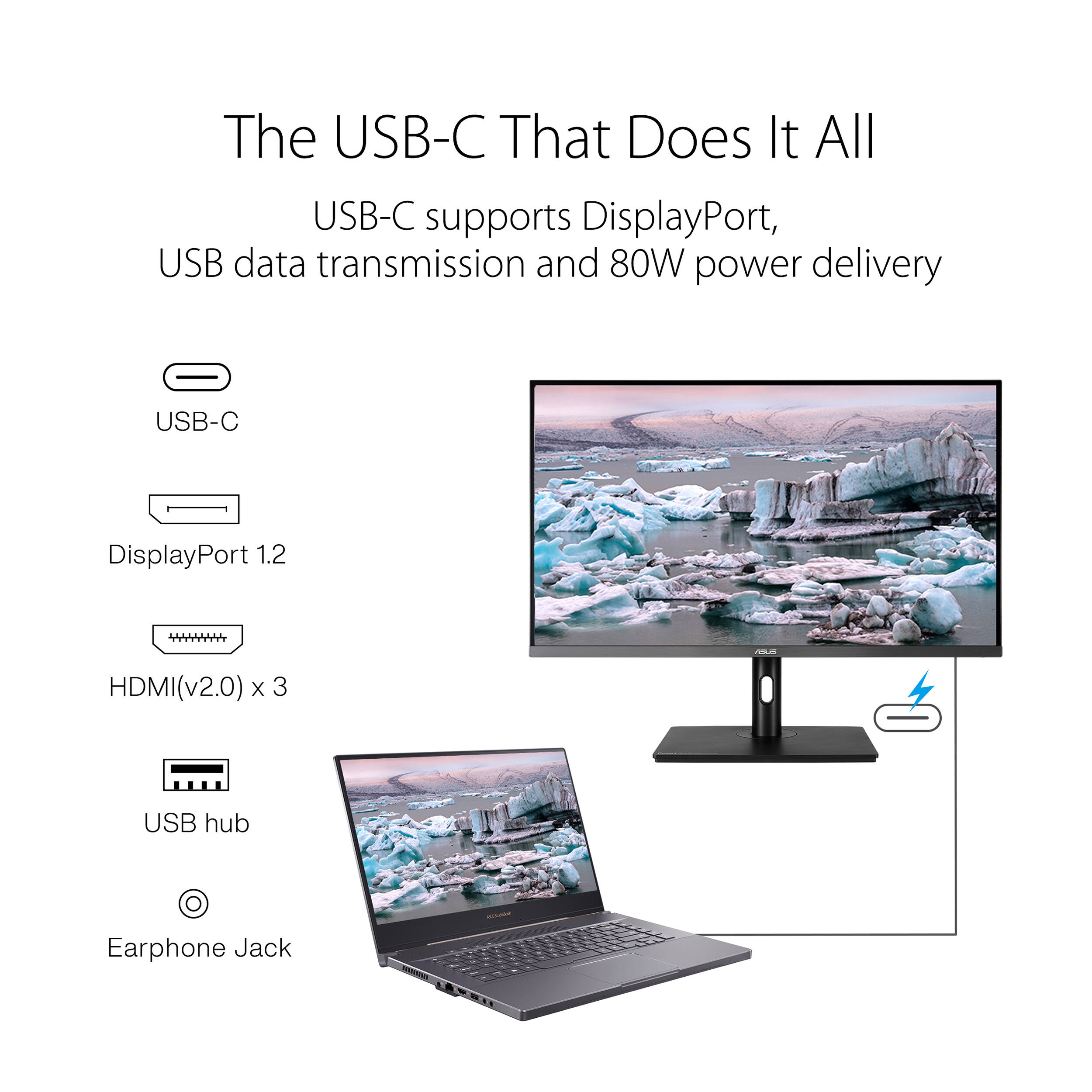 ASUS ProArt PA32UCR-K 32-inch 4K HDR monitor for color-critical creative work — view 22
