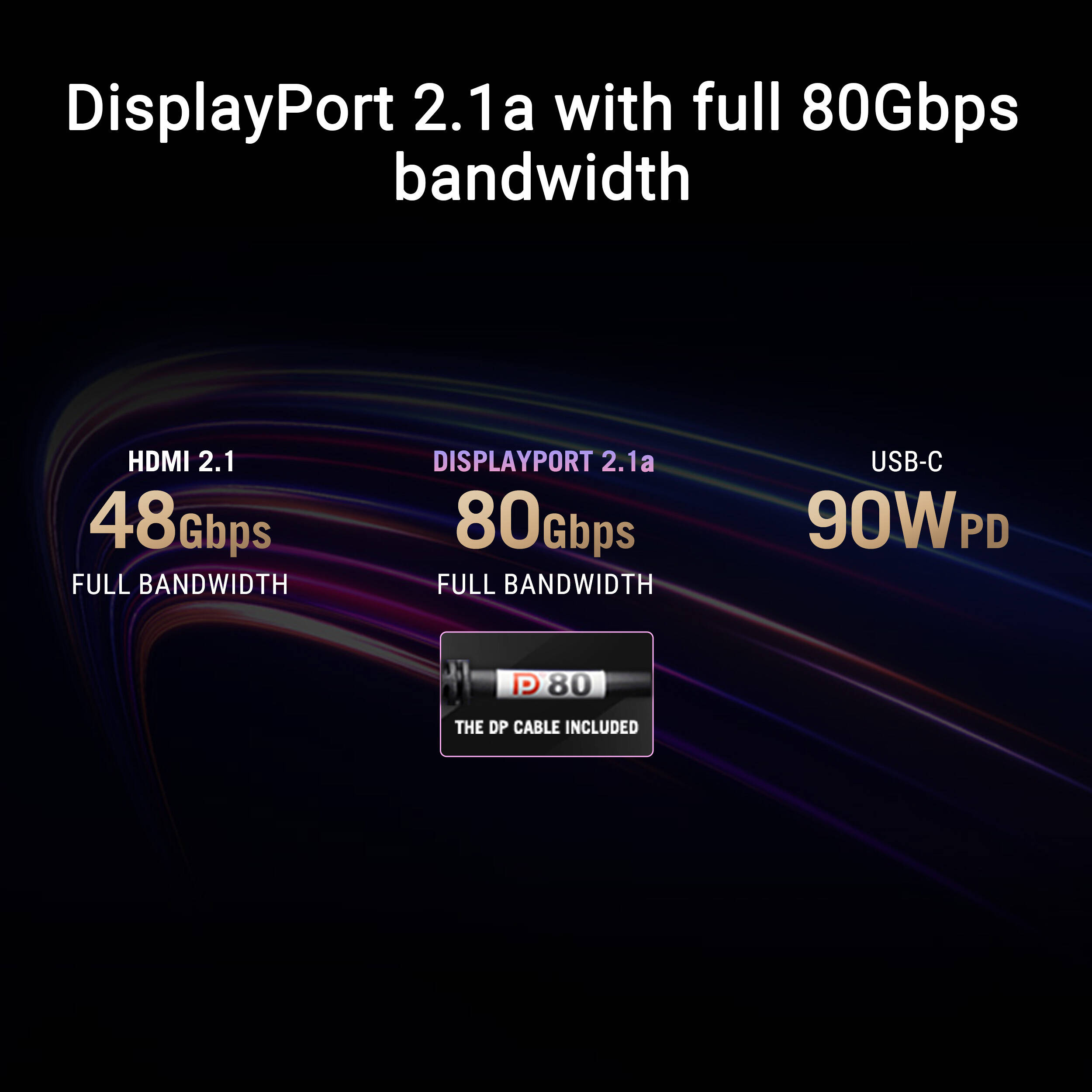 ASUS ROG Swift PG27UCDM 27-inch 4K QD-OLED gaming monitor with 240Hz refresh rate — view 14