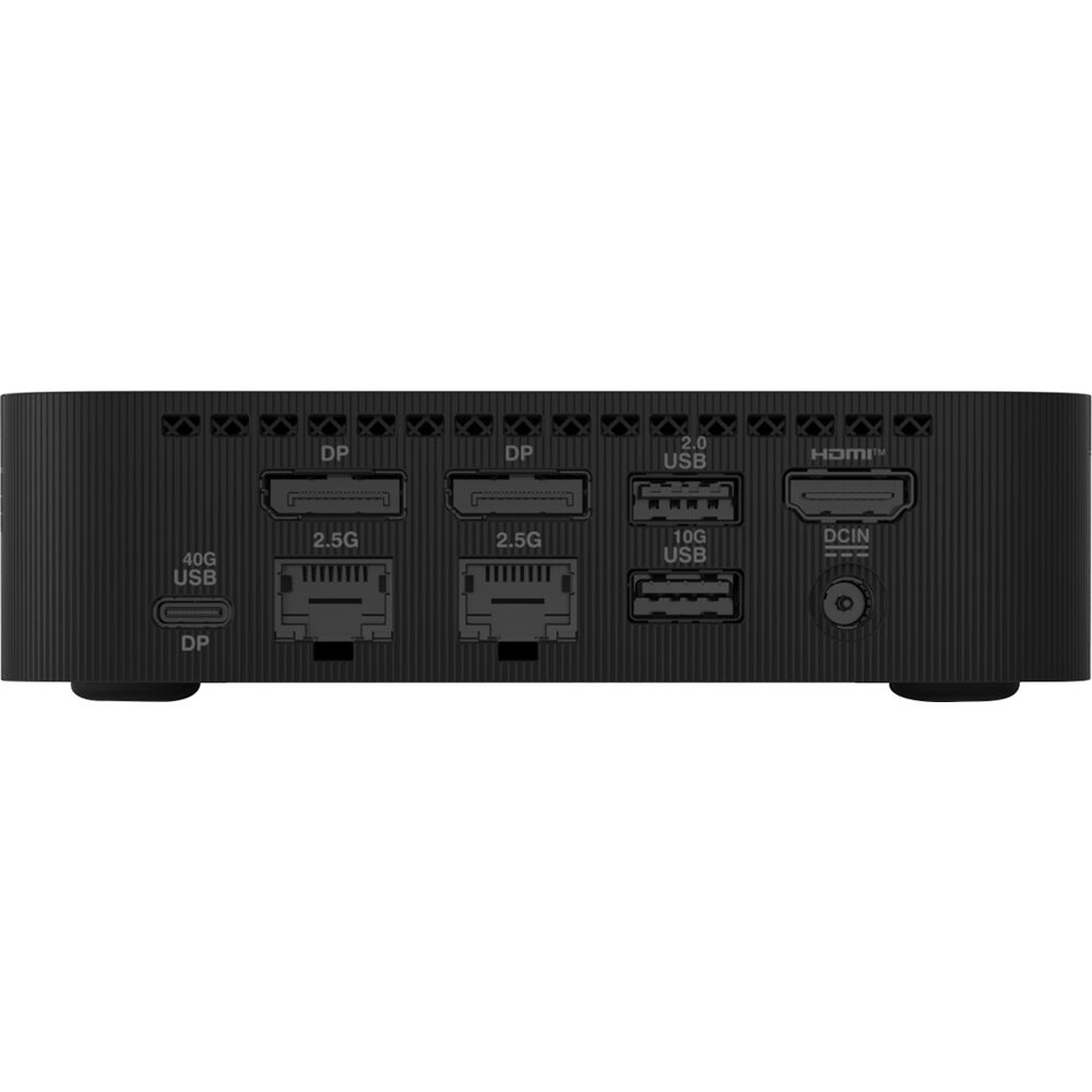 ASUS ExpertCenter PN54-BB7000ETL-A barebone mini PC with Ryzen AI 7 350, WiFi 7, and VESA mount — view 2