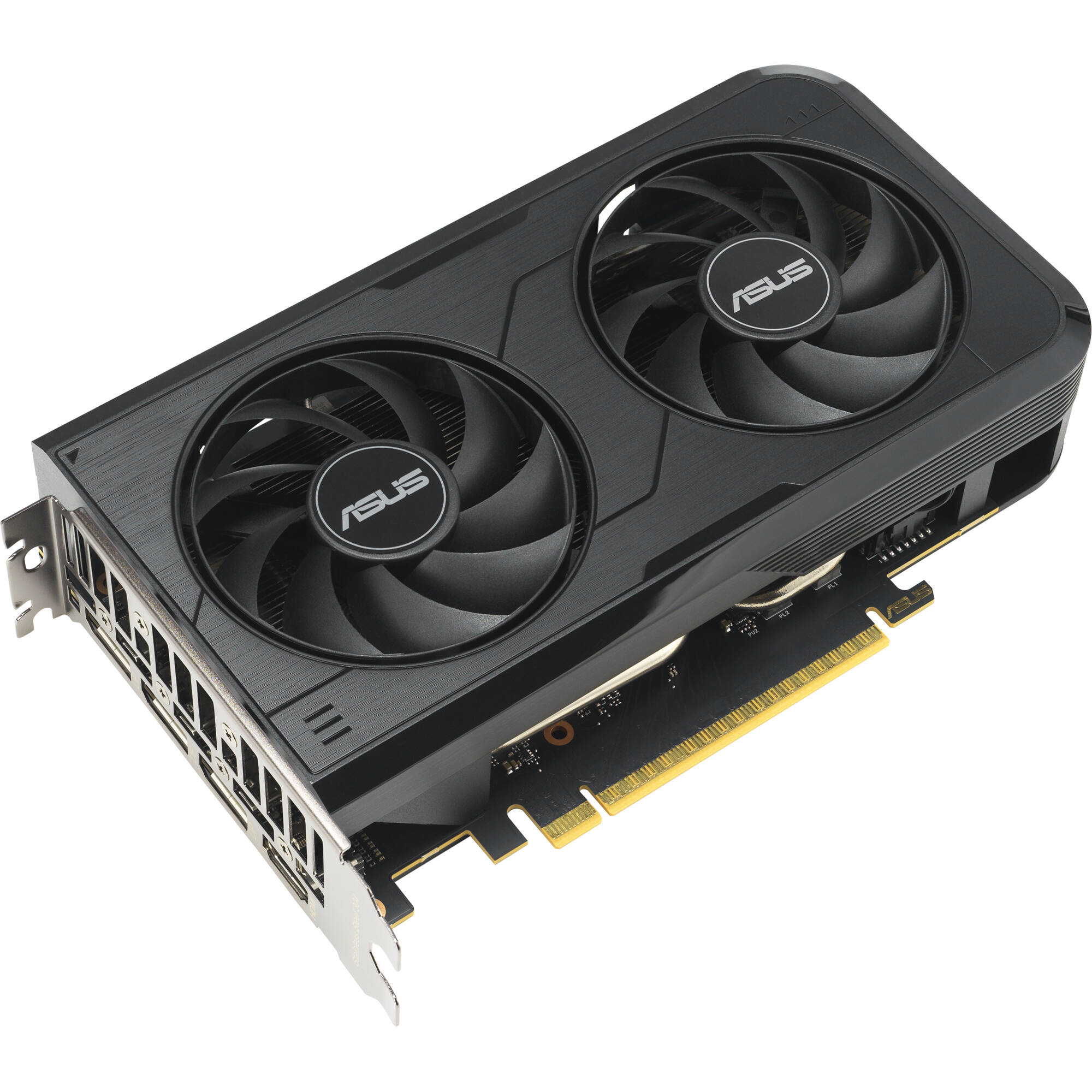 ASUS Prime GeForce RTX 5050 O8G graphics card with triple-fan cooling and 2.5-slot design — view 6